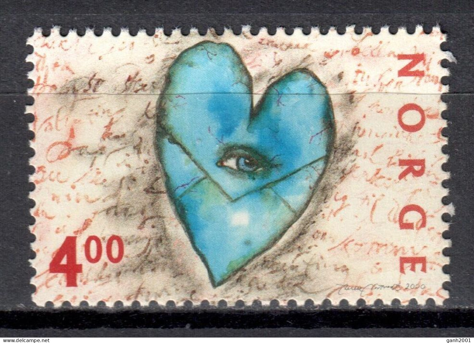 Norway 2000 Noruega / St. Valentine's Day MNH Día De San Valentín / Im28  34-6 - Otros & Sin Clasificación