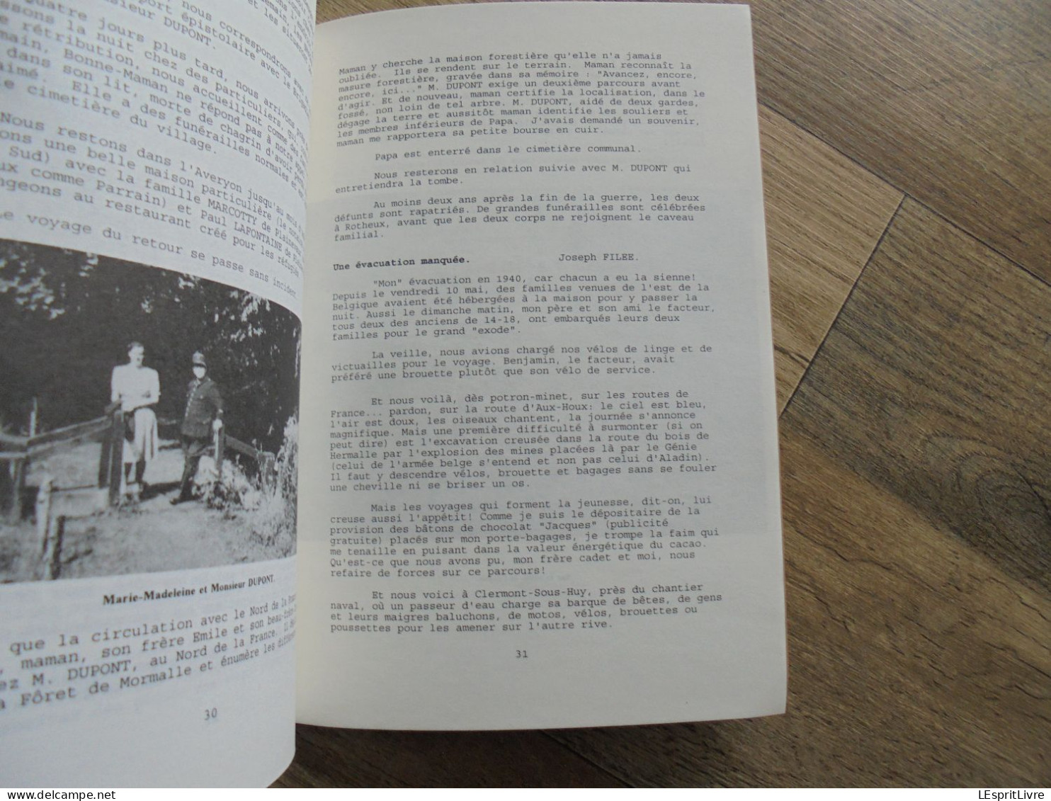 MEMOIRE DE NEUPRE N° 8 Régionalisme Plainevaux Rotheux Guerre 40 45 CRAB Exode STO Cloches Occupation Ravitaillement