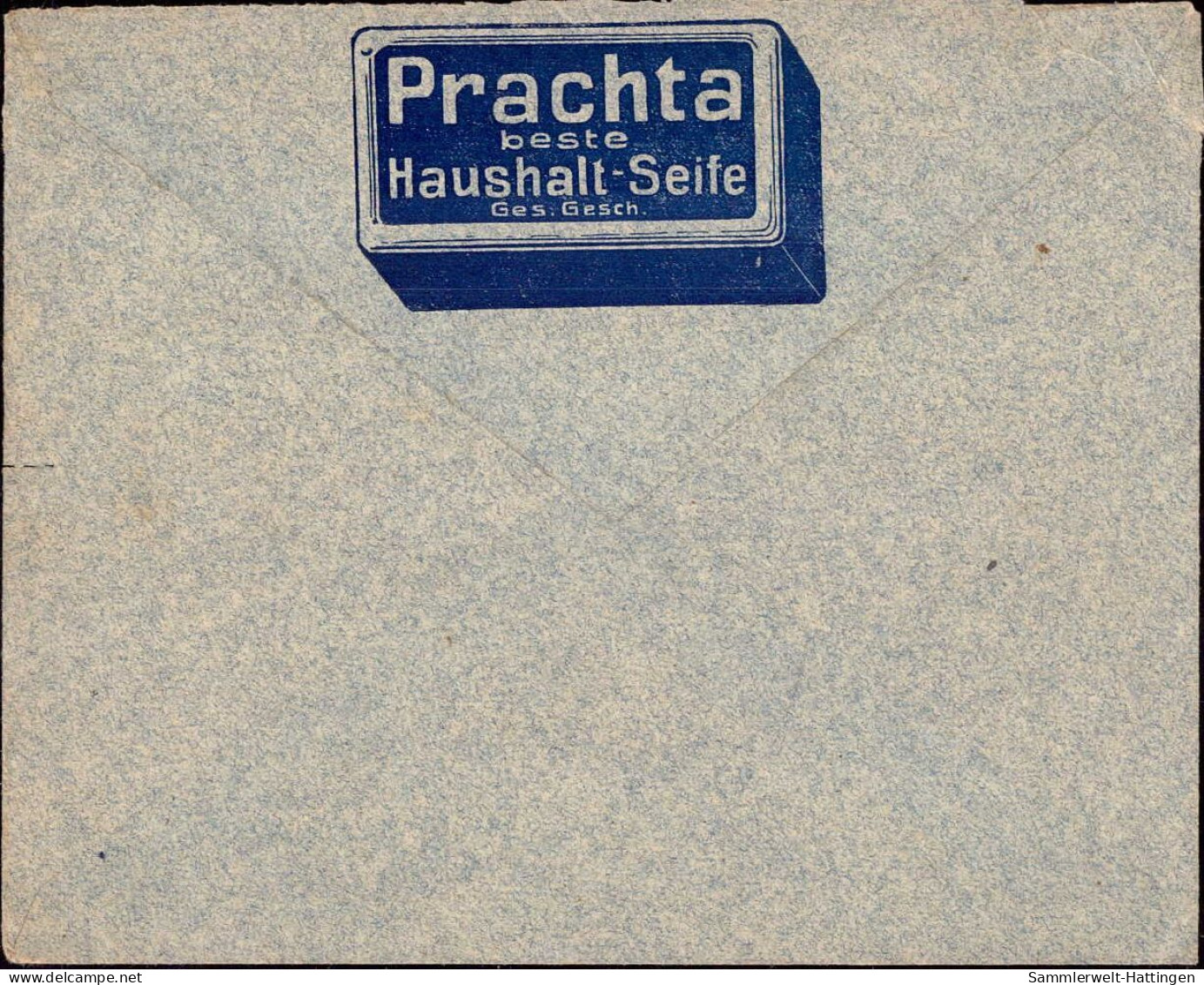 604245 | Dekorativer Brief Der Seifenfabrik Albrecht Heinrich, Prachta, Werbung | Hof (W 8670) - Storia Postale