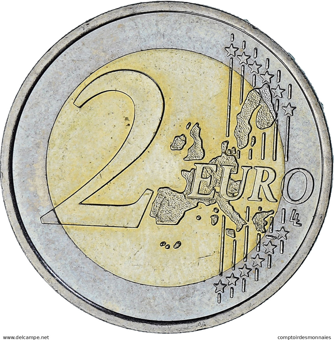 Monaco, Rainier III, 2 Euro, 2001, Paris, SUP, Bimétallique, Gadoury:MC179 - Monaco