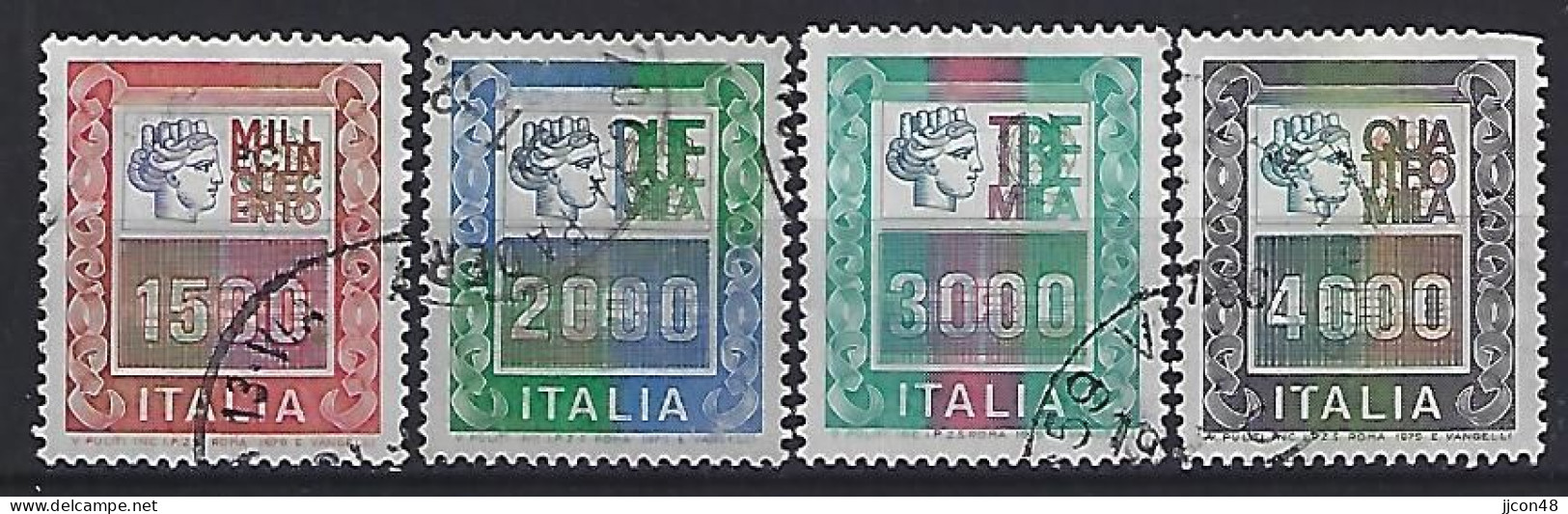 Italy 1979  Italia (o) Mi.1641-1644 - 1971-80: Usati