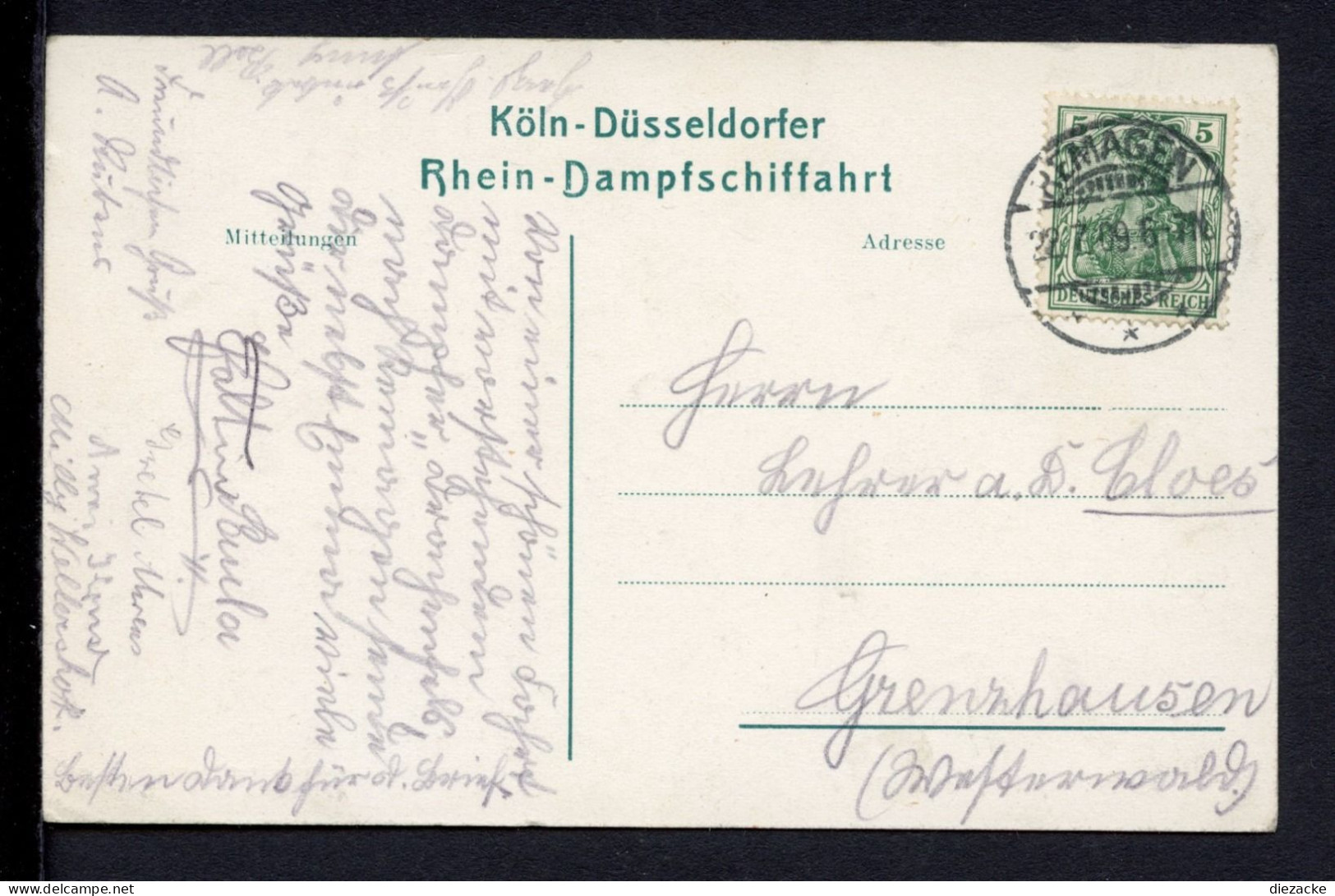 AK Rhein 1909 Rheindampfer "Drachenfels" Vor Remagen (PK0783 - Andere & Zonder Classificatie
