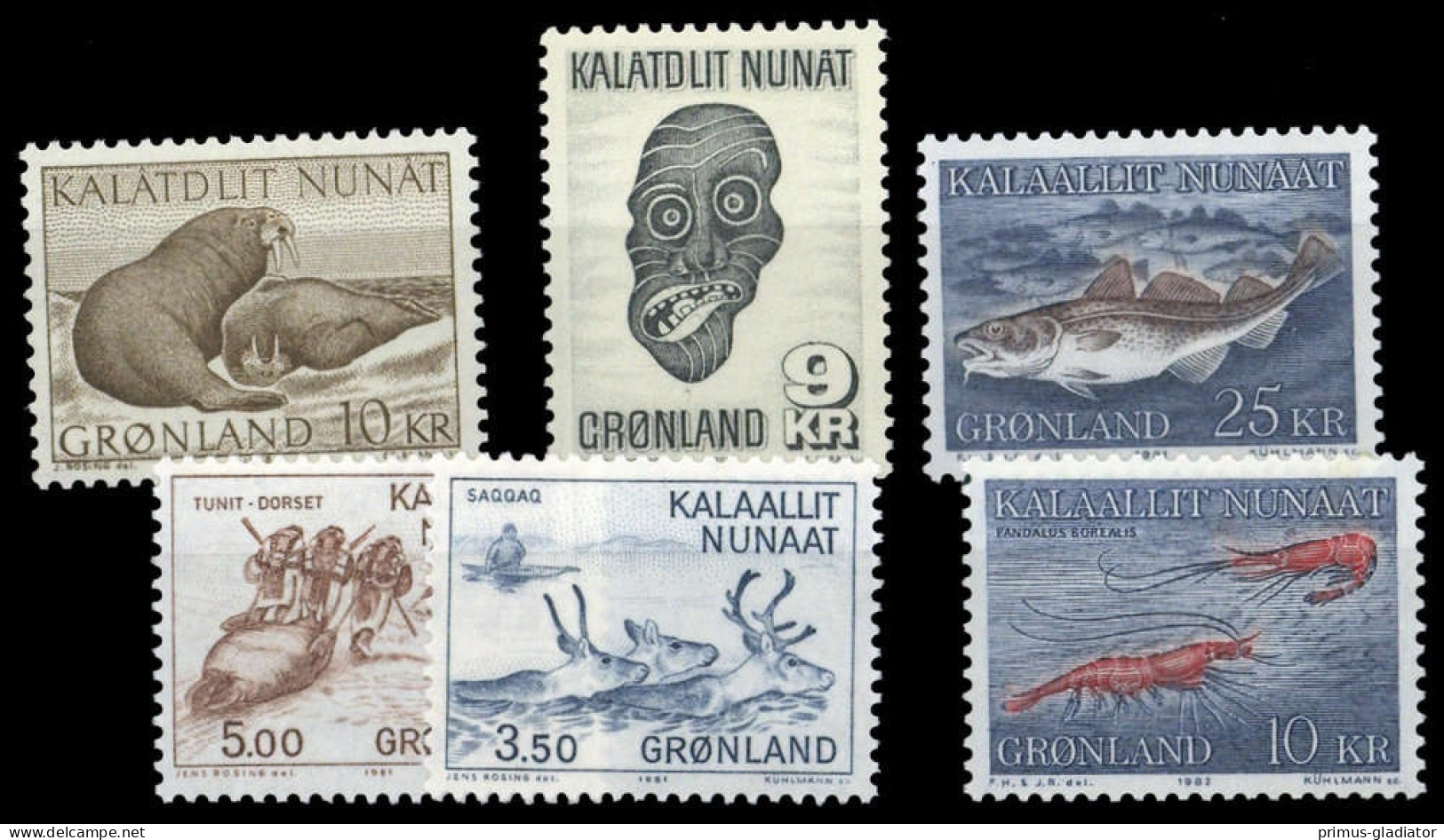 1973, Grönland, 83 U.a., ** - Other & Unclassified