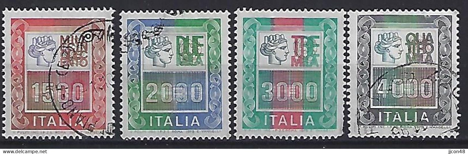 Italy 1979  Italia (o) Mi.1641-1644 - 1971-80: Gebraucht