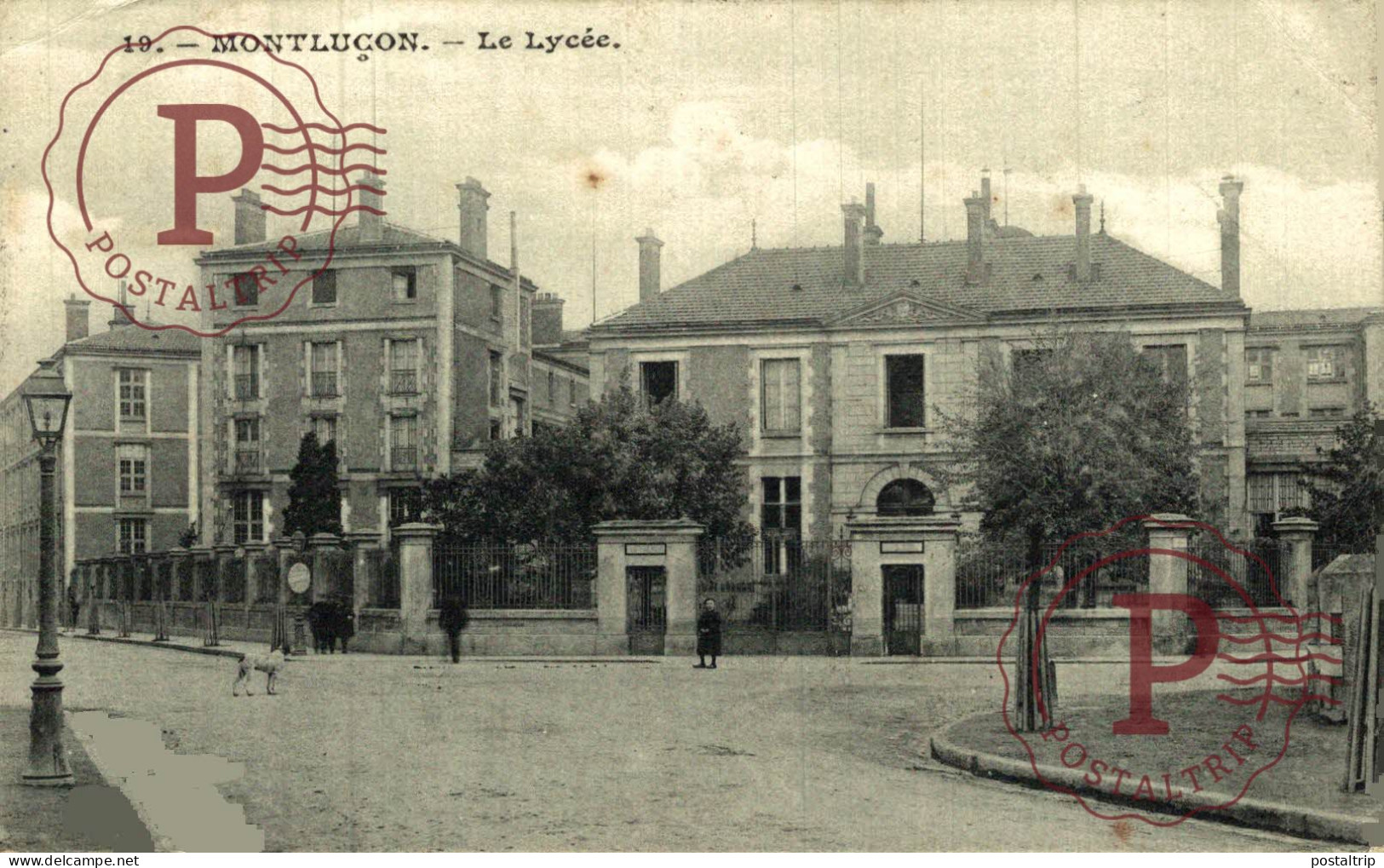 FRANCIA. FRANCE. MONTLUÇON. LE LYCEE - Montlucon