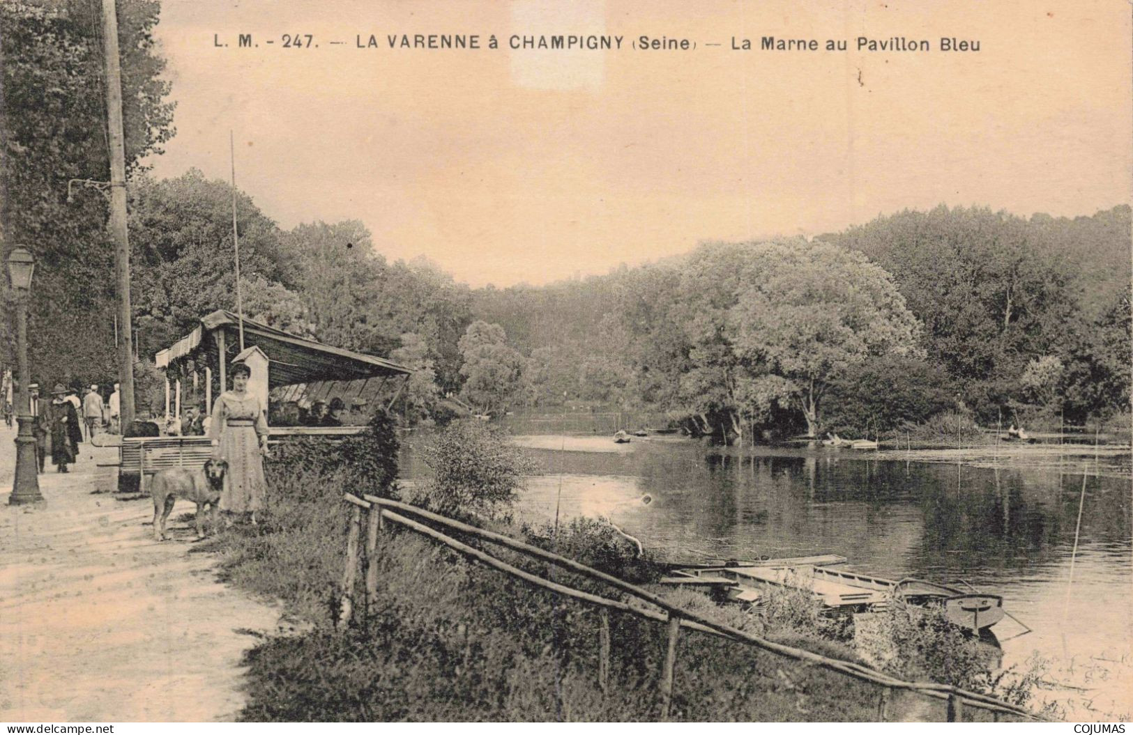 94 - LA VARENNE A CHAMPIGNY _S28801_ La Marne Au Pavillon Bleu - Champigny Sur Marne