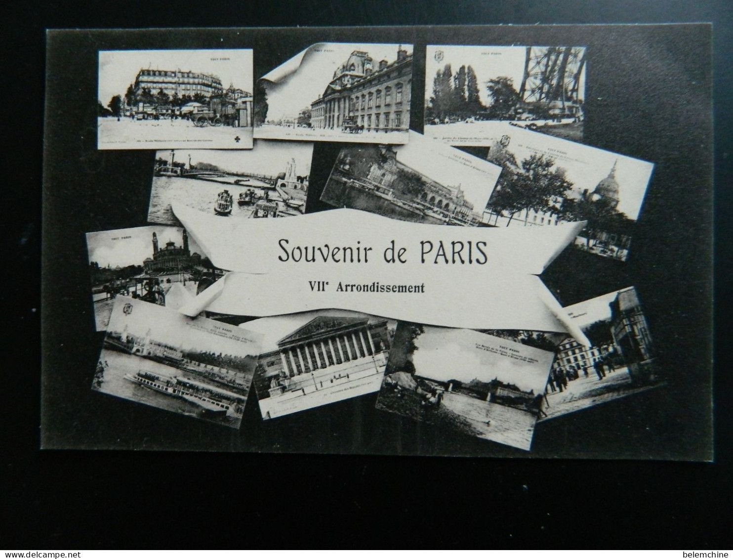 SOUVENIR DE PARIS                                 MULTIVUES DU VII ème ARRONDISSEMENT - Paris (07)