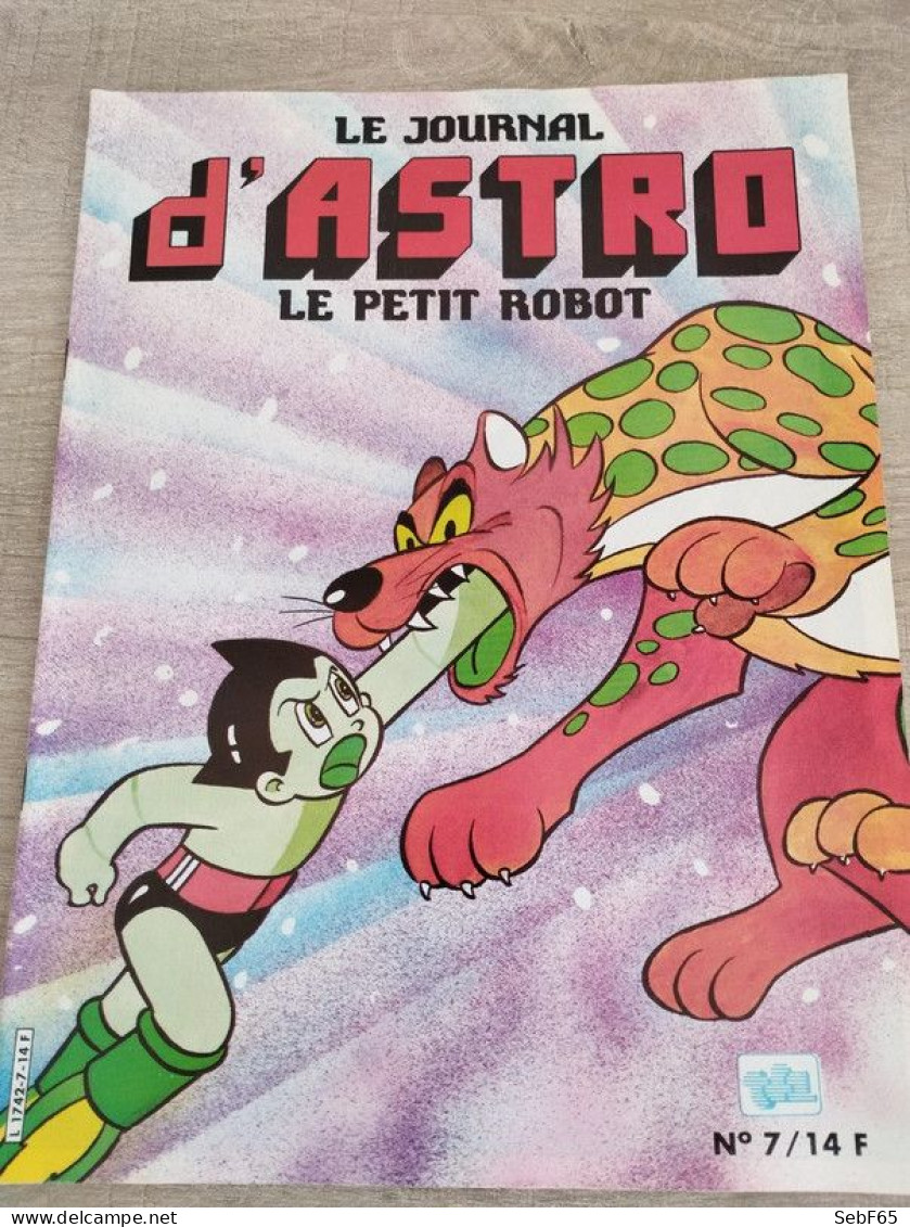 Le Journal D'Astro Le Petit Robot N°7 (1986) - Other & Unclassified