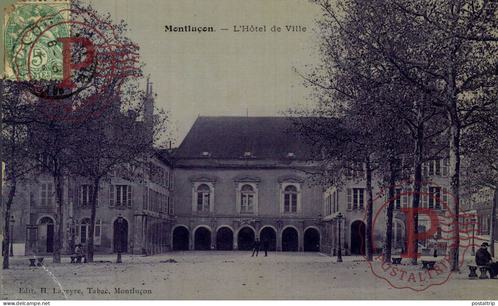 FRANCIA. FRANCE. MONTLUÇON. Hôtel De Ville. - Montlucon