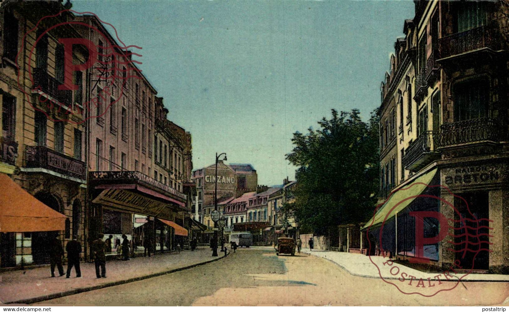 FRANCIA. FRANCE. MONTLUÇON. BOULEVARD COURTAIS. - Montlucon