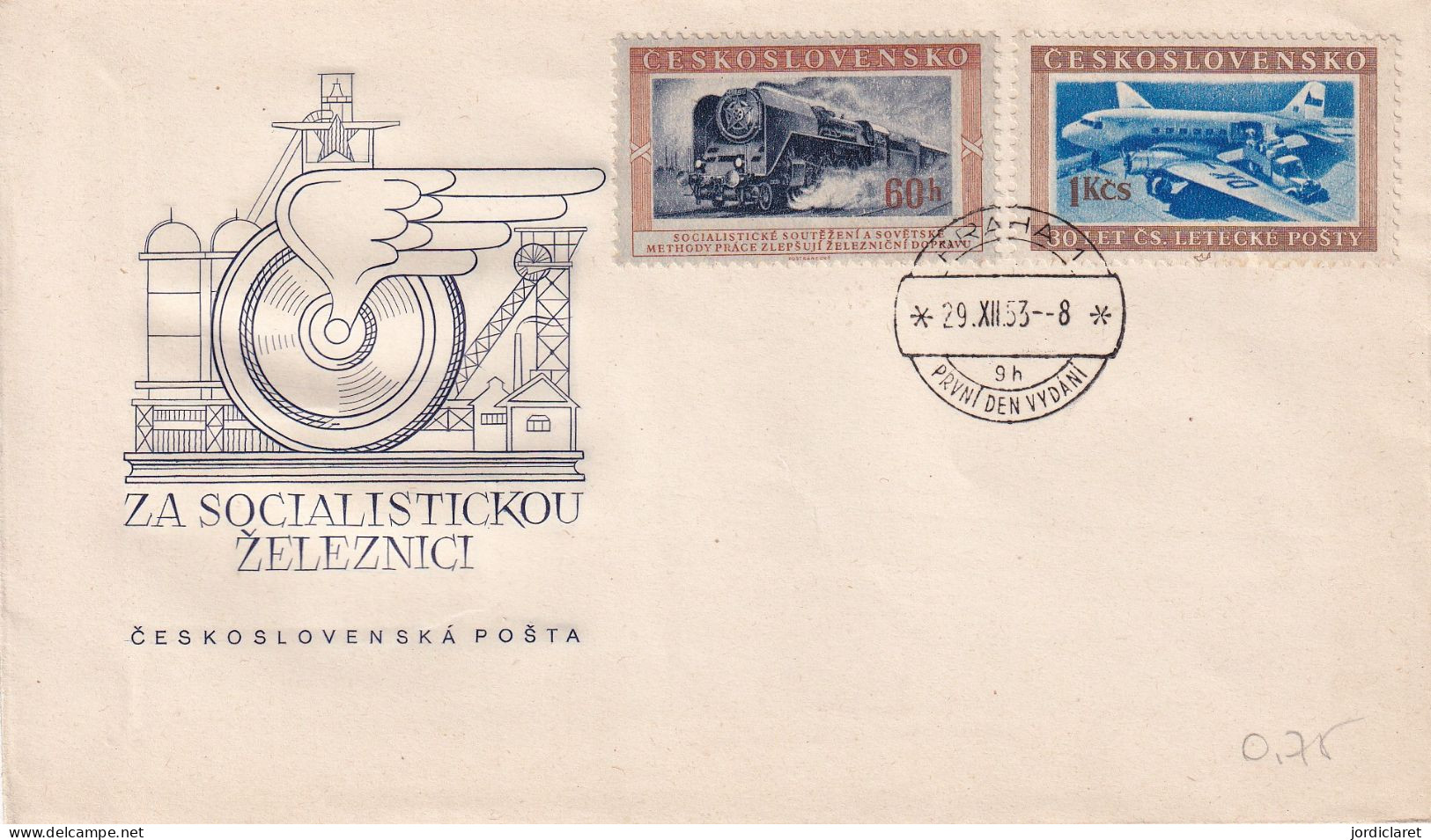 FDC 1953 - FDC