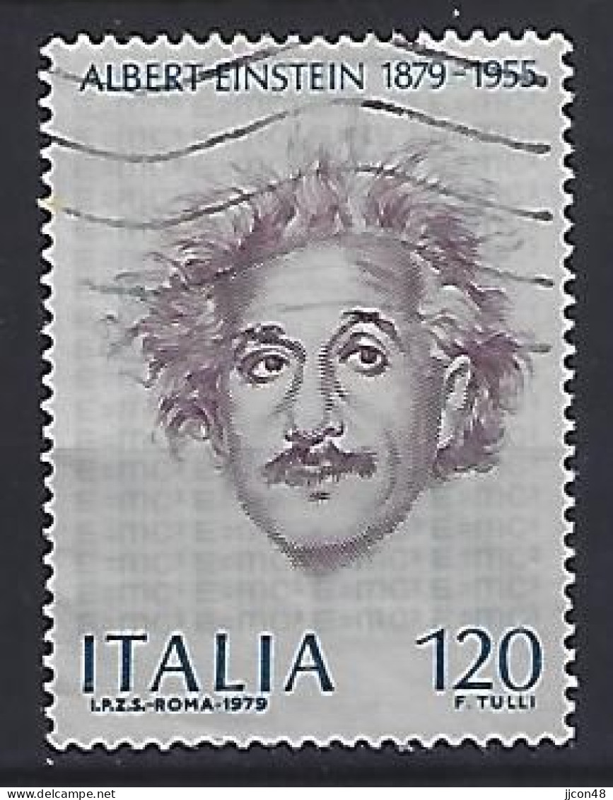 Italy 1979  Albert Einstein (o) Mi.1647 - 1971-80: Gebraucht