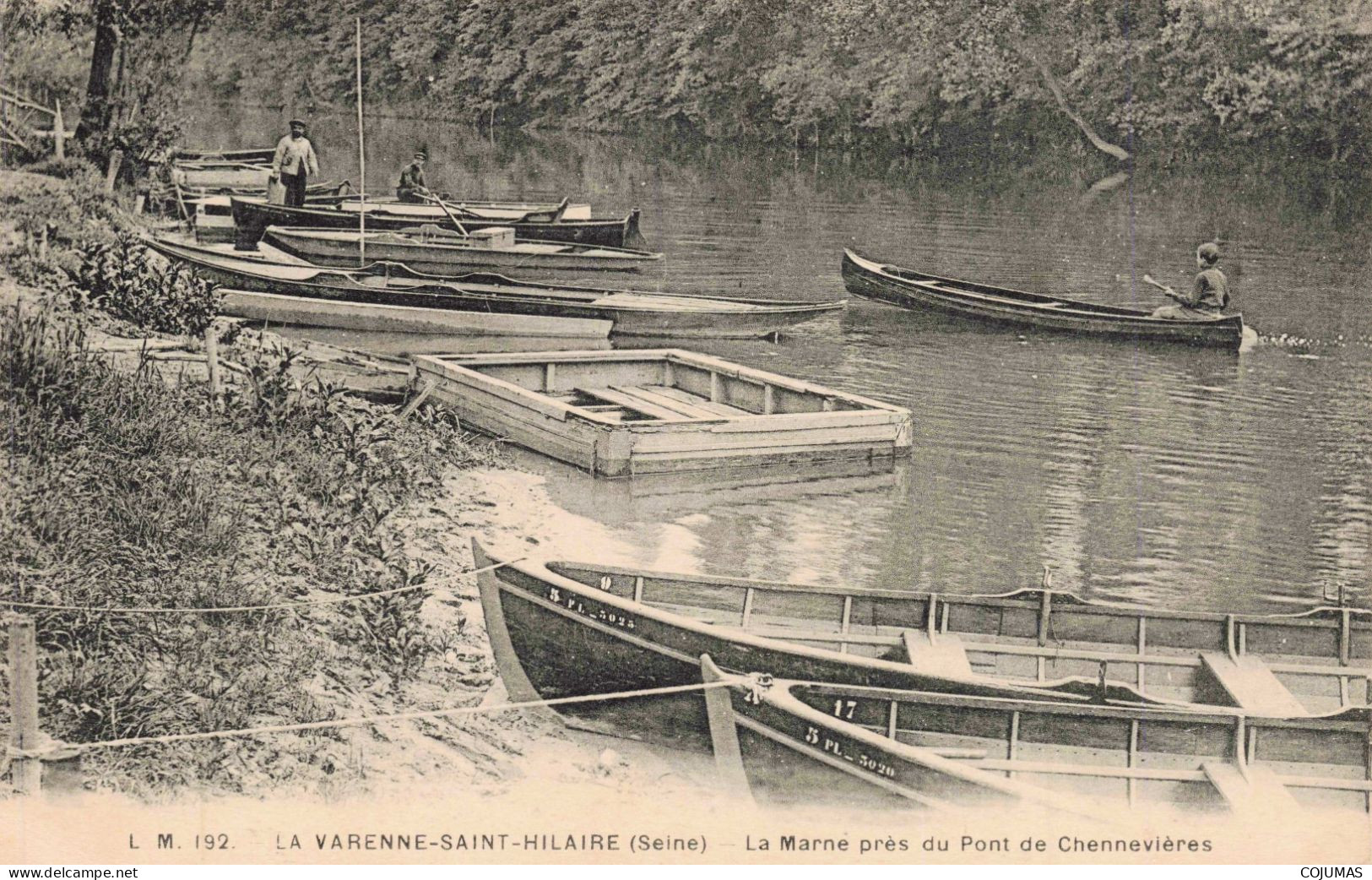 94 - LA VARENNE SAINT HILAIRE _S28803_ La Marne Près Du Pont De Chennevières - Autres & Non Classés