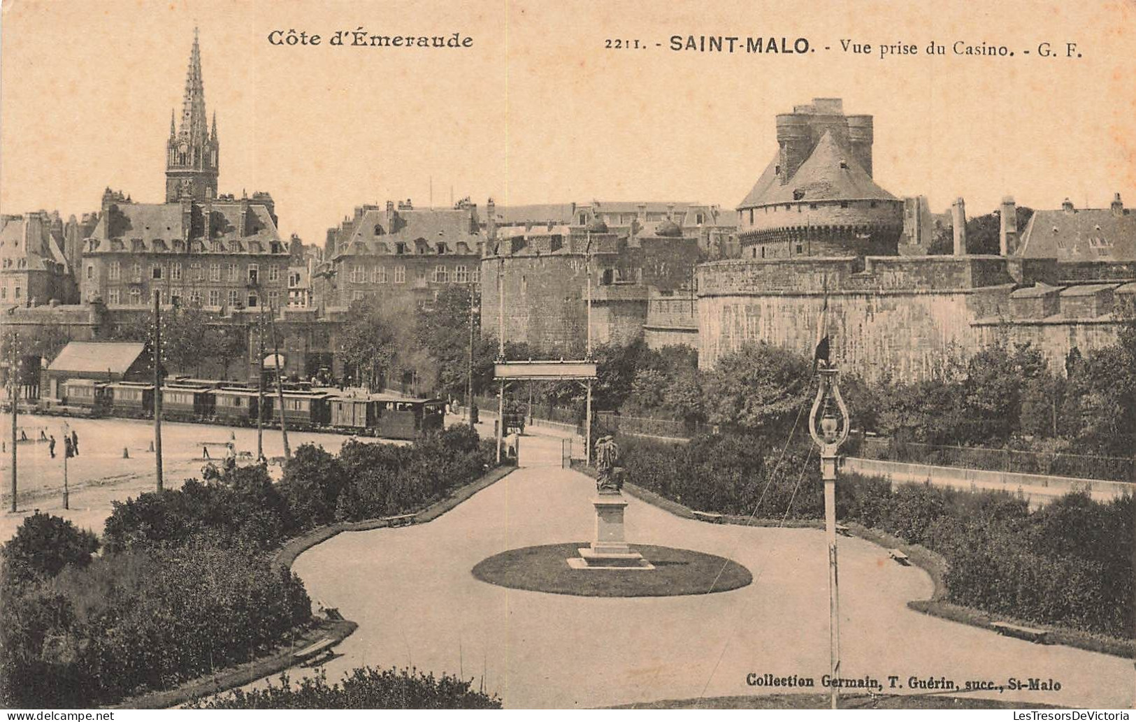 FRANCE - Saint Malo - Vue Prise Du Casino - Carte Postale Ancienne - Saint Malo