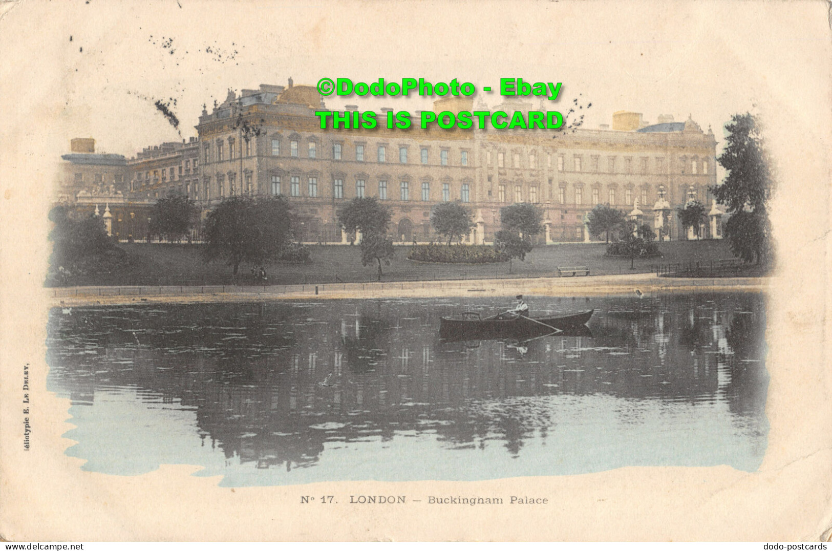 R357481 No. 17. London. Buckingham Palace. Heliotypie E. Le Deley. 1904 - Altri & Non Classificati