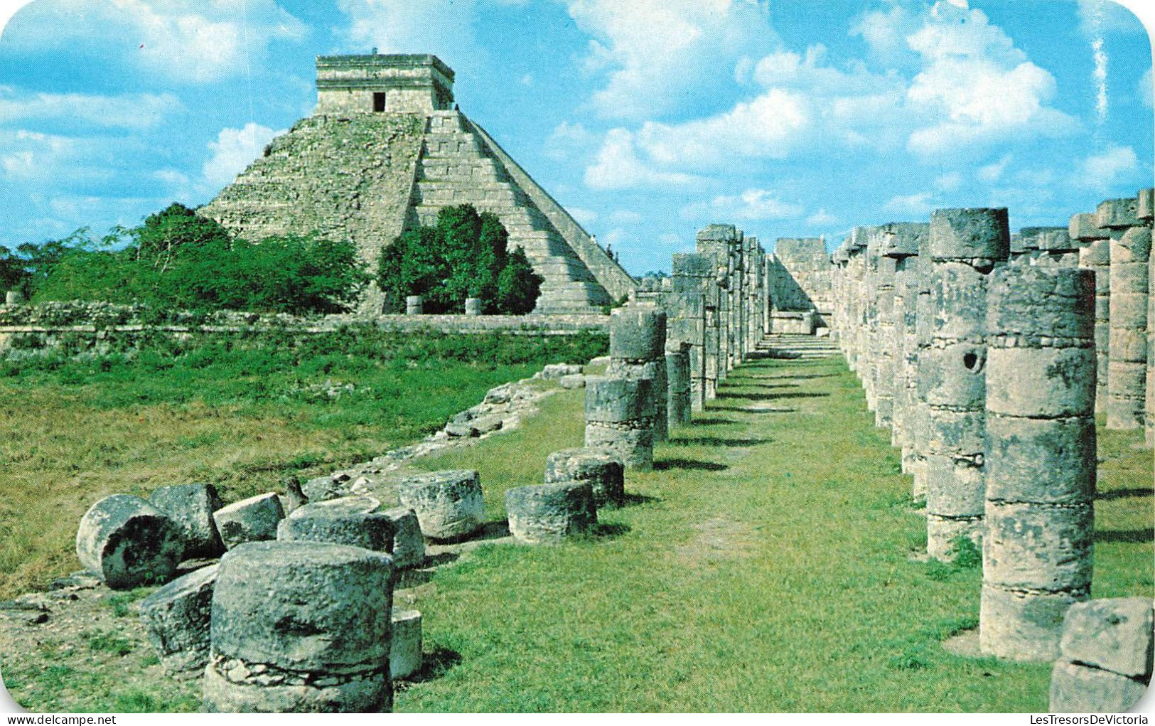 MEXIQUE - Temple Of The 1000 Columns And The Castle - Chichezn Itza - Yucatan - Mexico - Carte Postale - Mexico