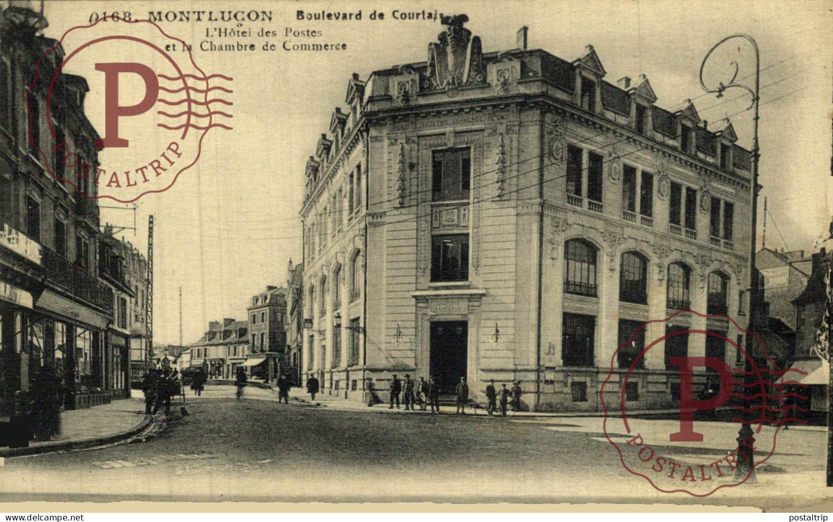 FRANCIA. FRANCE. MONTLUÇON. BOULEVARD COURTAIS. - Montlucon