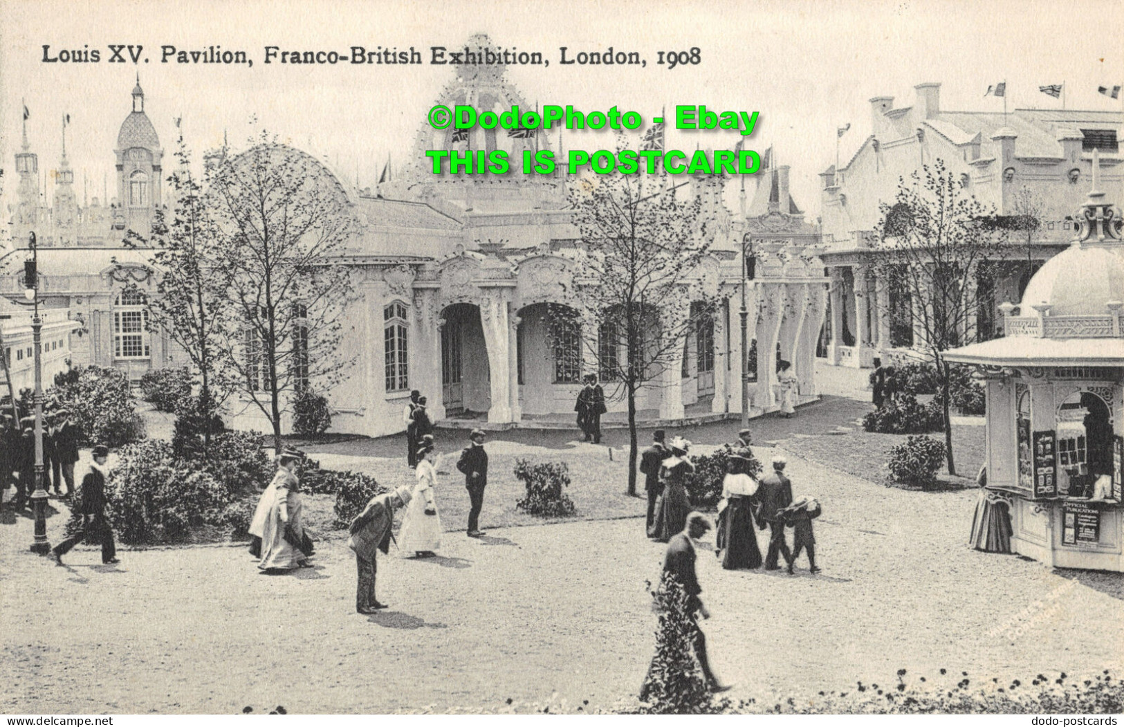 R357493 Louis XV. Pavilion. Franco British Exhibition. London. 1908. Valentines - Altri & Non Classificati