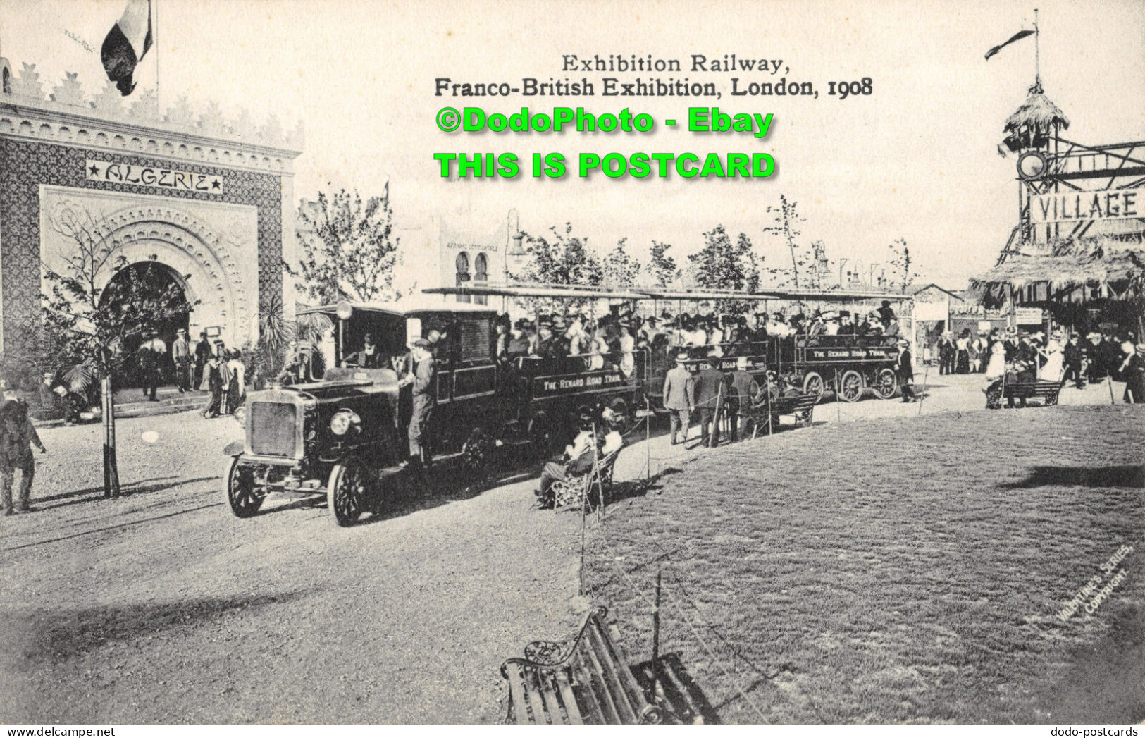 R357494 Exhibition Railway. Franco British Exhibition. London. 1908. Valentines - Other & Unclassified