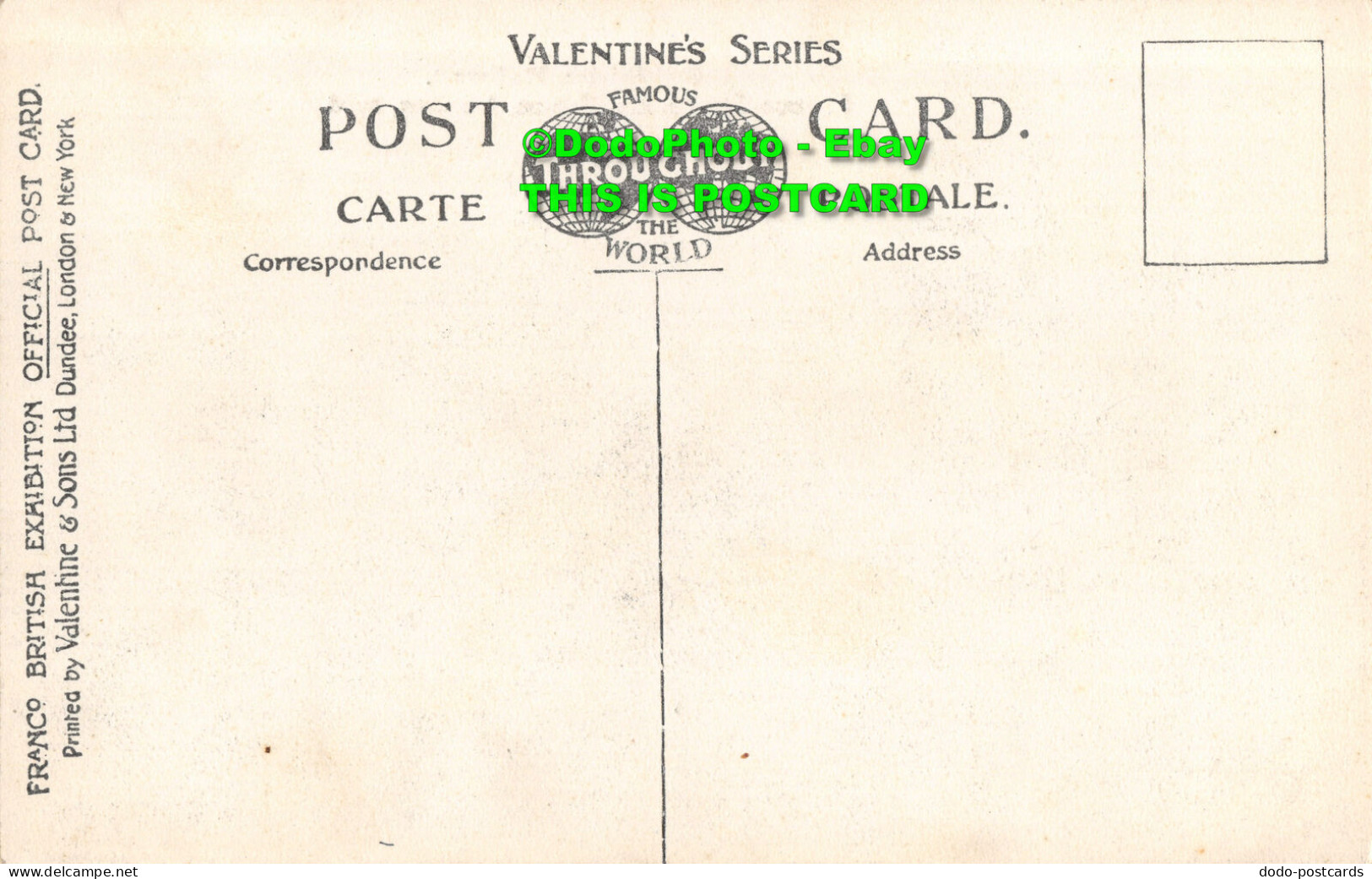 R357494 Exhibition Railway. Franco British Exhibition. London. 1908. Valentines - Other & Unclassified