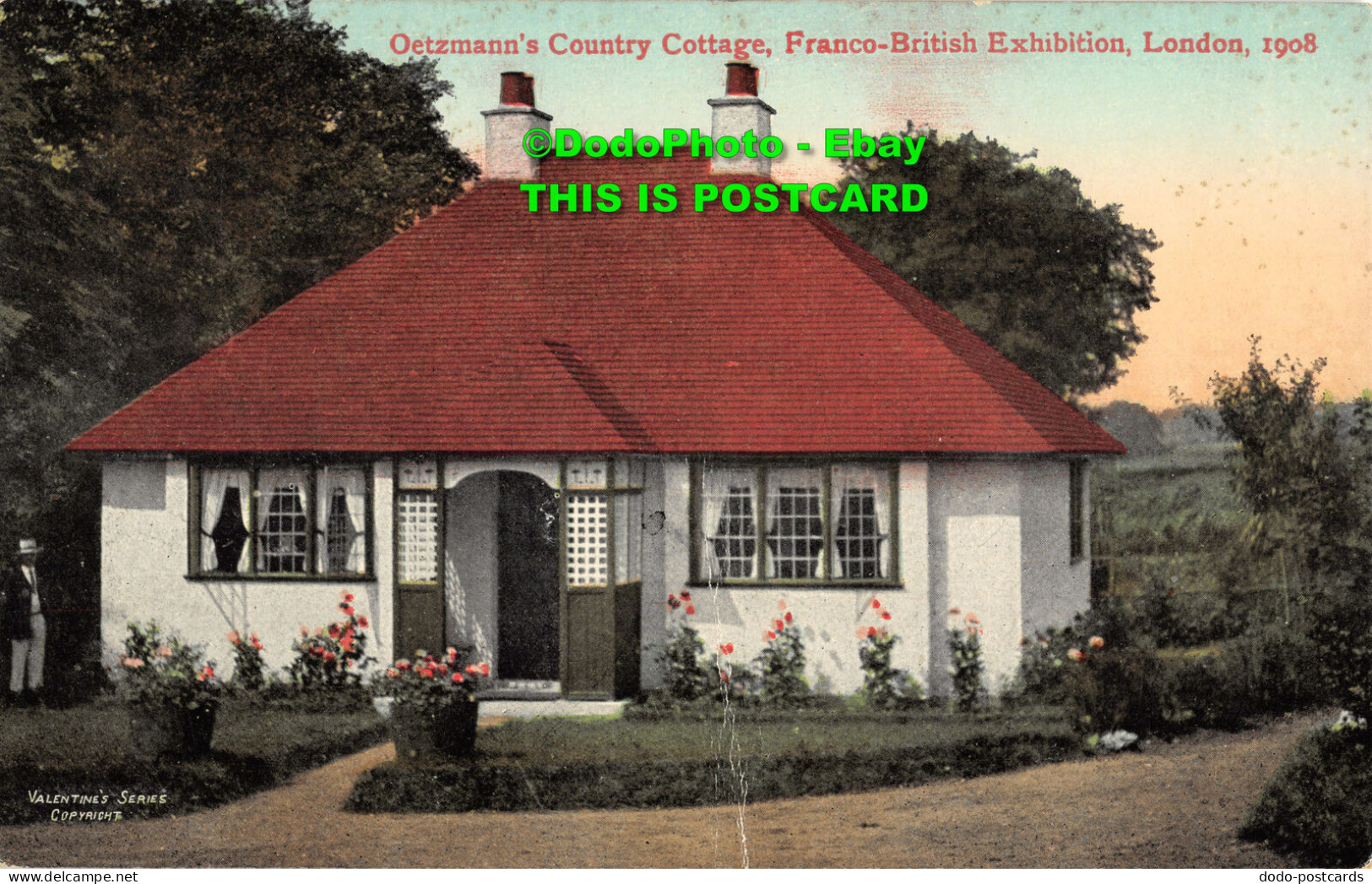 R357495 Oetzmanns Country Cottage. Franco British Exhibition. London. 1908. Vale - Other & Unclassified