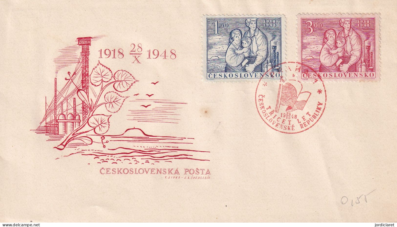 FDC 1948 - FDC