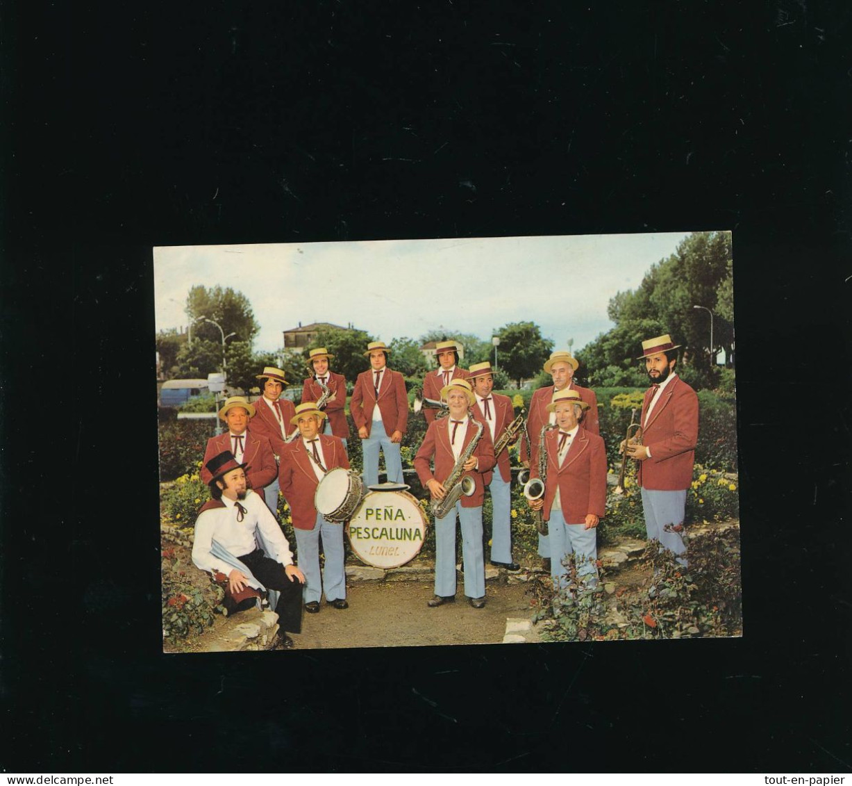 CPA 34 - Lunel - Groupe Musique Pena Pescaluna - Lunel