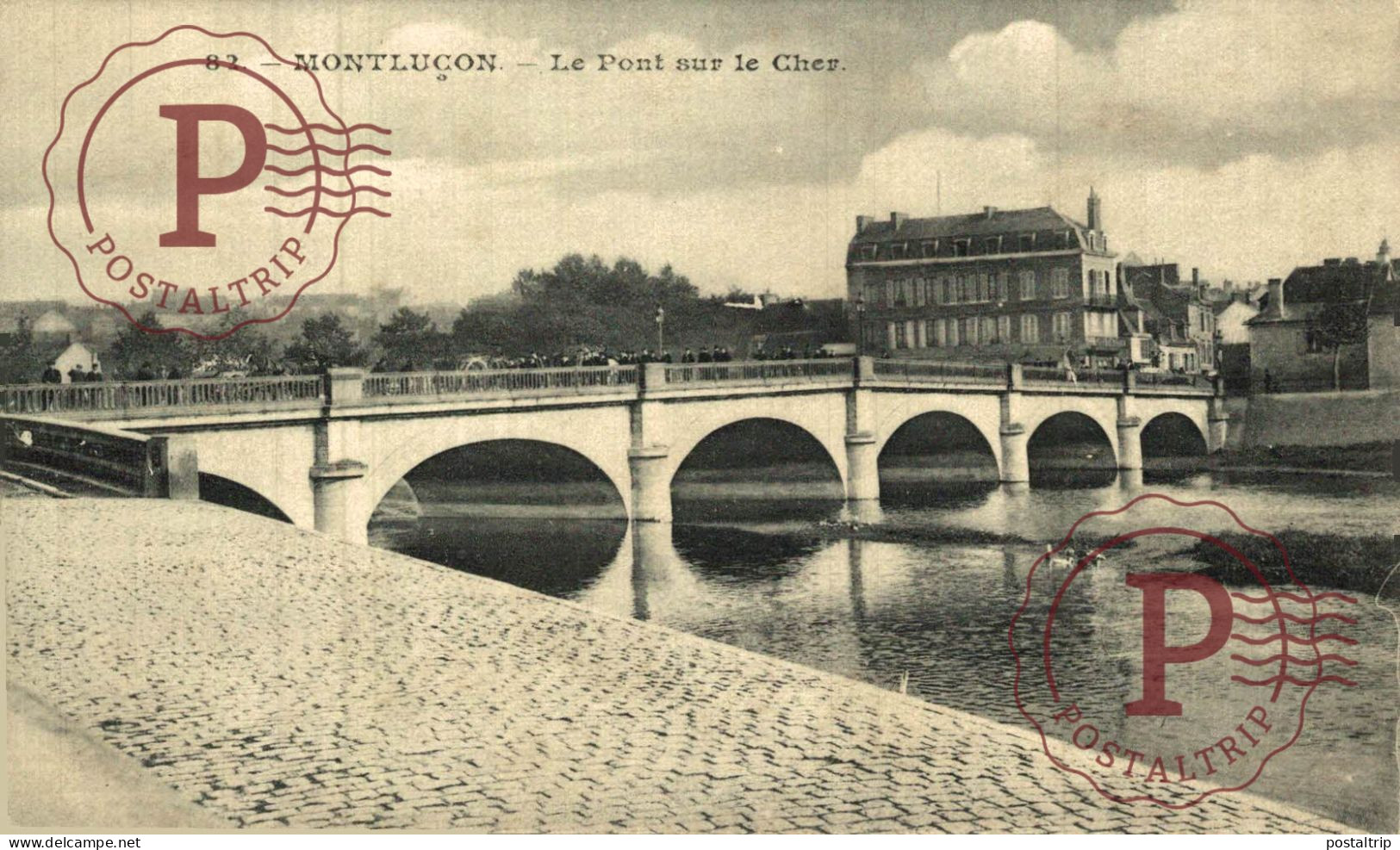 FRANCIA. FRANCE. MONTLUÇON. PONT SUR LE CHER. - Montlucon