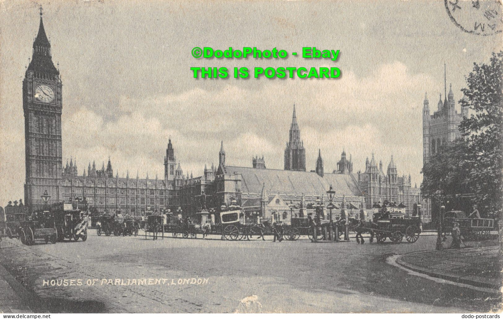 R357247 Houses Of Parliament. London. 1904 - Otros & Sin Clasificación