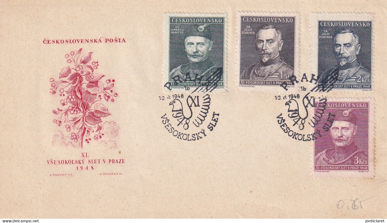 FDC 1948 - FDC