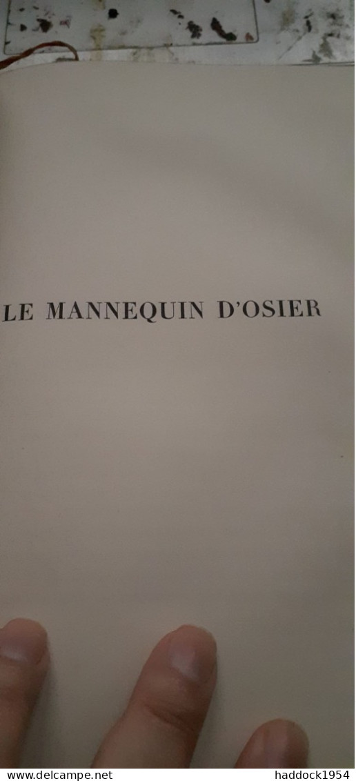L'orme Du Mail - Le Mannequin D'osier  ANATOLE FRANCE Calmann Lévy 1927 - Autres & Non Classés