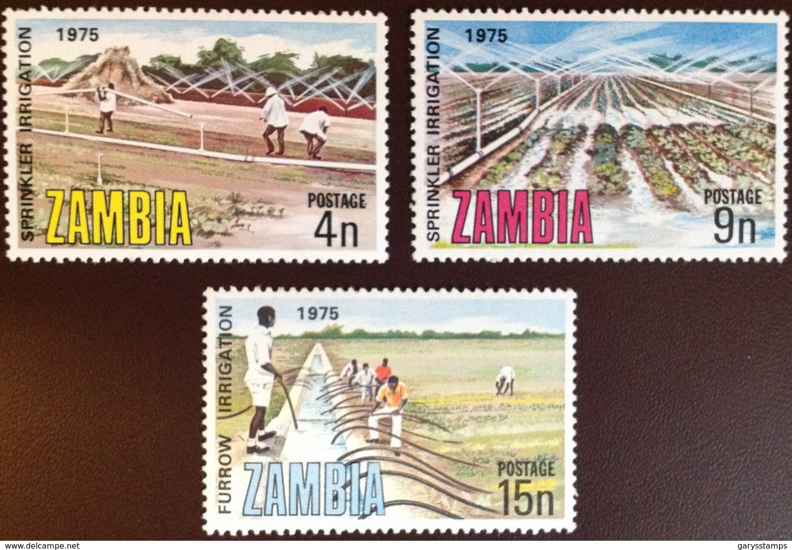 Zambia 1975 Irrigation & Drainage MNH - Zambia (1965-...)