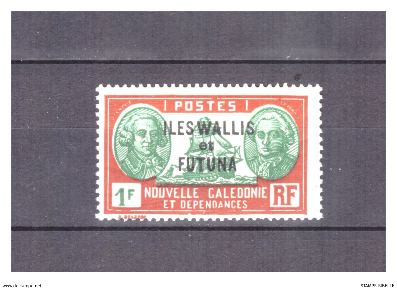 WALLIS  ET  FUTUNA   . N ° 81  .   1 F   . NEUF  * . SUPERBE . - Unused Stamps