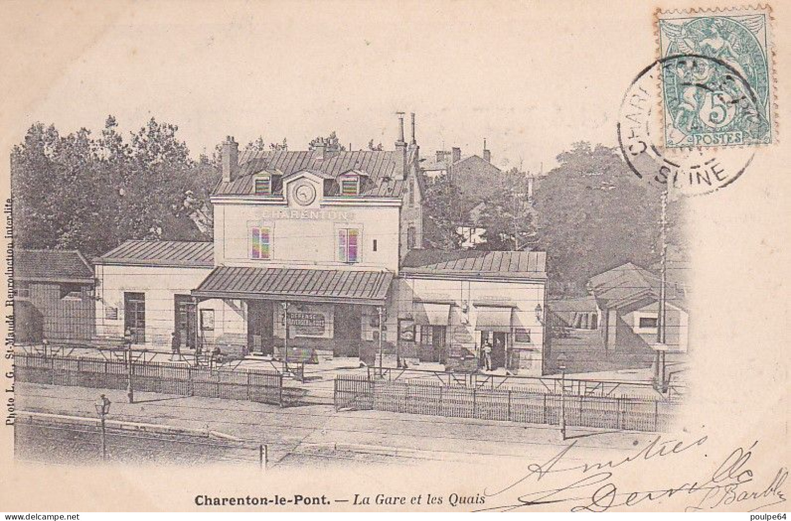 La Gare : Vue Intérieure - Charenton Le Pont