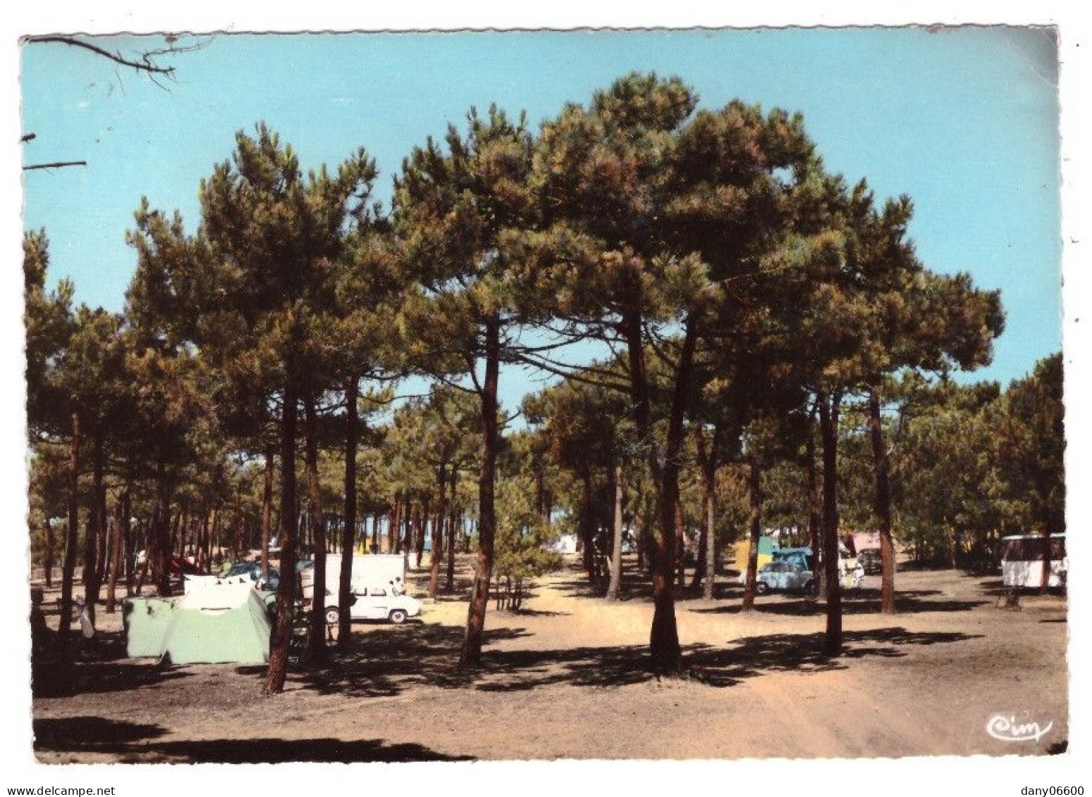 FROMENTINE Camping Sur La Cote Sauvage (carte Photo Animée) - Other & Unclassified