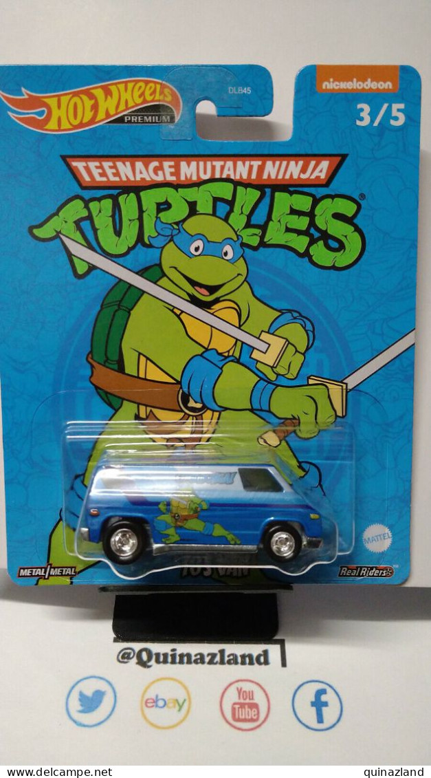 Hot Wheels Teenage Mutant Ninja Turtles '70s Van (NG120) - HotWheels