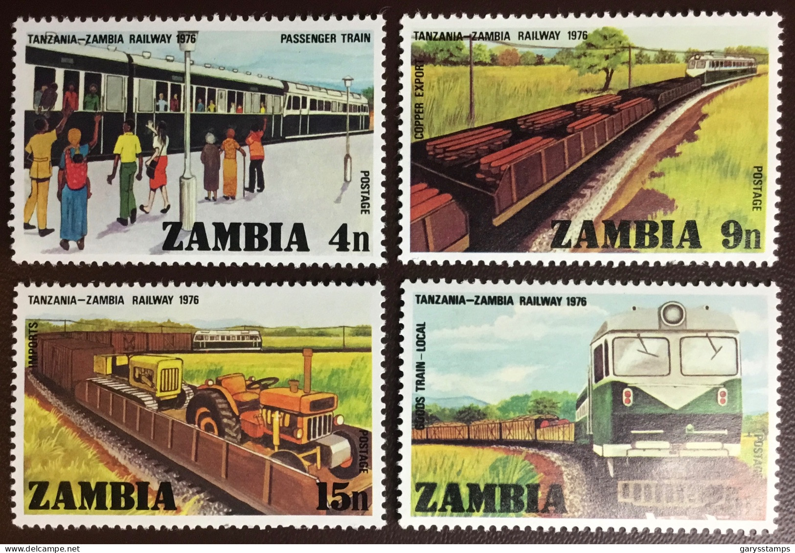 Zambia 1976 Railway Opening MNH - Zambie (1965-...)
