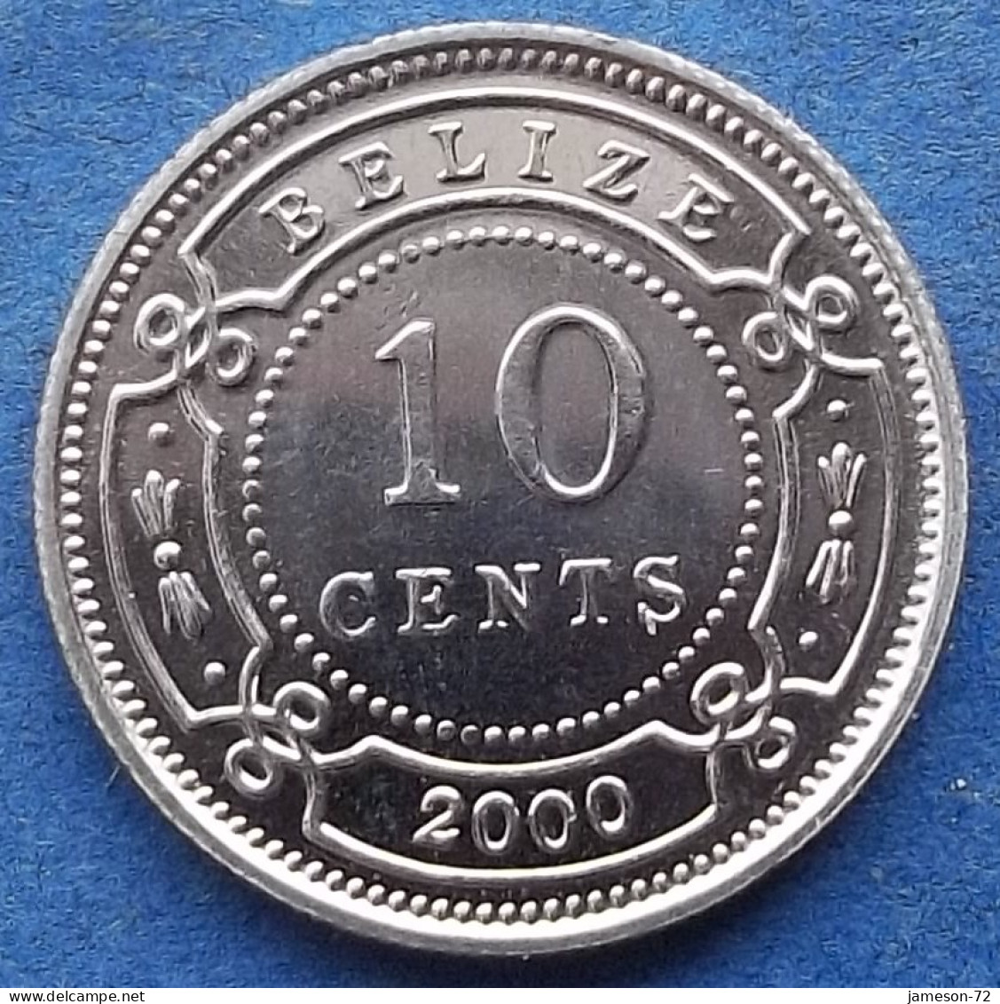 BELIZE - 10 Cents 2000 KM# 35 Independent Since 1973 - Edelweiss Coins - Belize