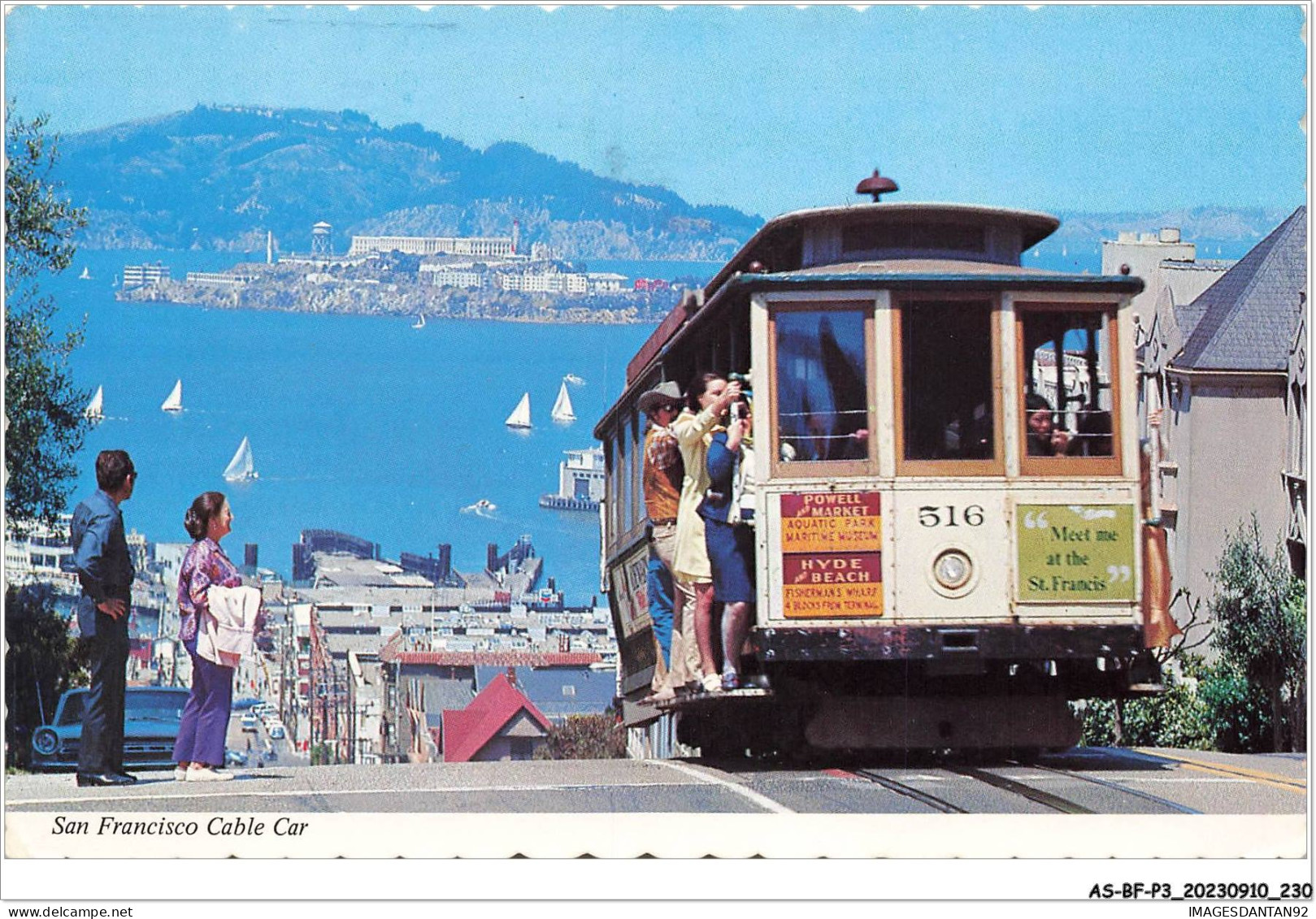 AS#BFP3-1082 - Etats-Unis - SAN FRANCISCO - Cable Car, Hyde Street  - San Francisco