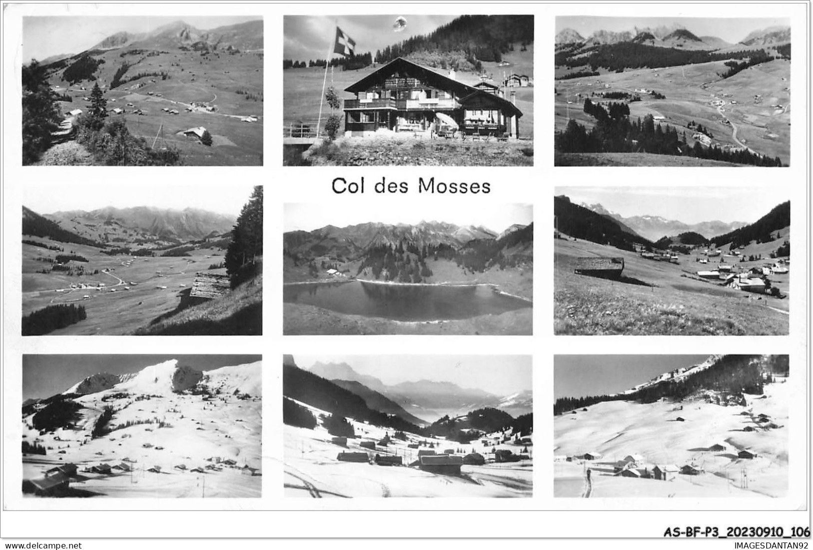 AS#BFP3-1020 - Suisse - Col Des Mosses - Multi-vues - Sonstige & Ohne Zuordnung