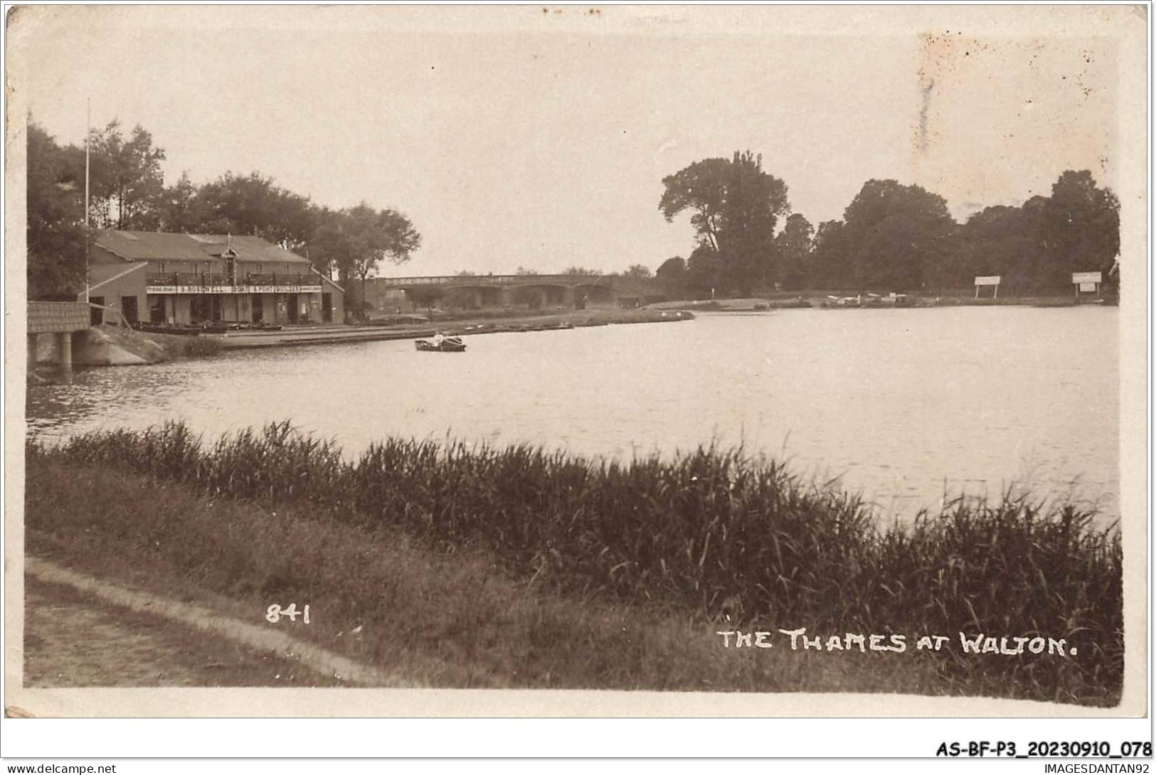 AS#BFP3-1006 - Royaume-Uni - The Thames At Walton - Altri & Non Classificati