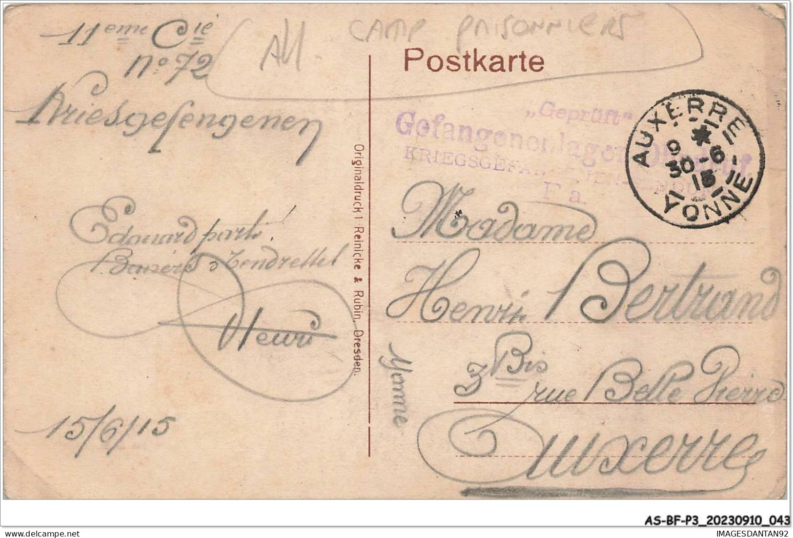 AS#BFP3-0988 - Allemagne - GEORGENTHAL - Partie Am Hammerses - Camp Prisonniers - Other & Unclassified