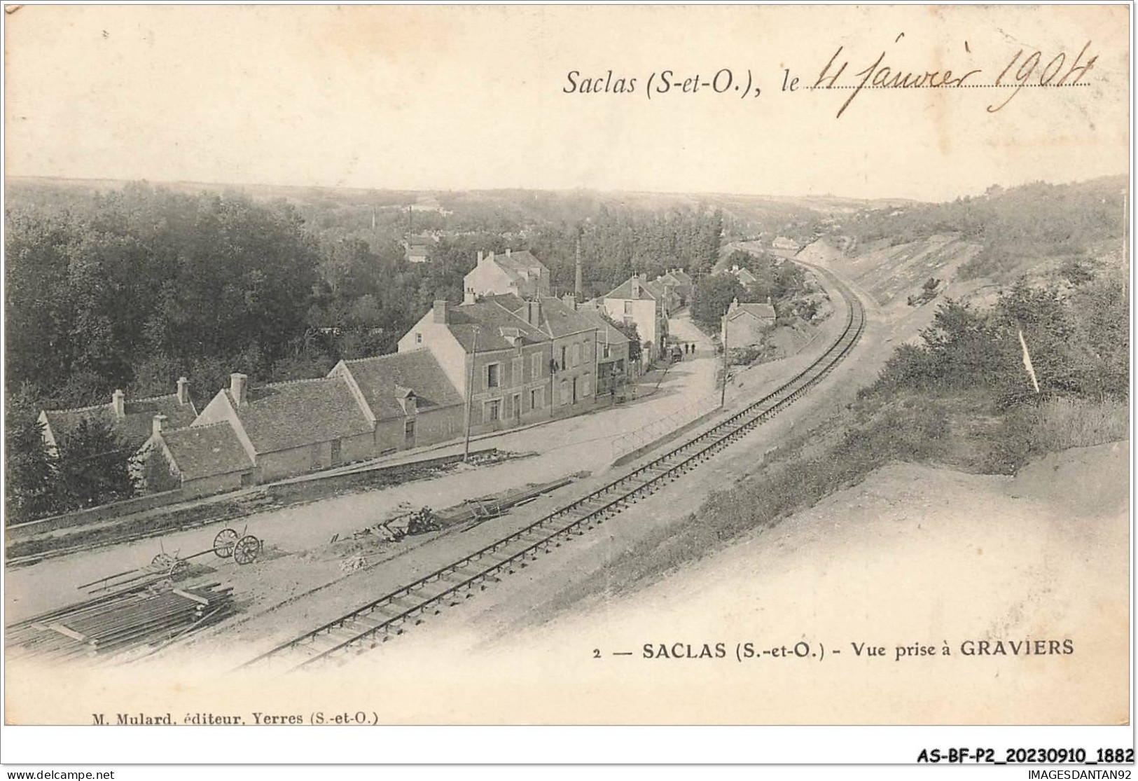 AS#BFP2-91-0942 - SACLAS - Vue Prise à Graviers - Saclay