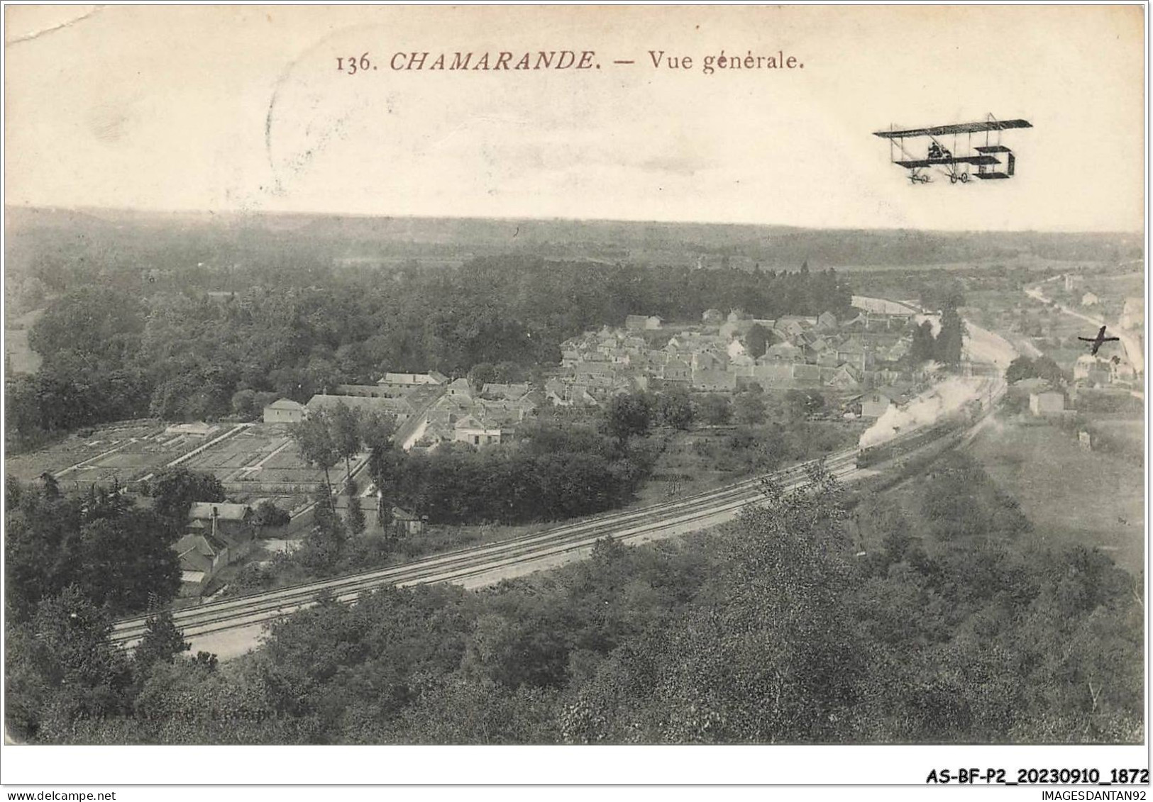 AS#BFP2-91-0937 - CHAMARANDE - Vue Générale - Avion - Andere & Zonder Classificatie