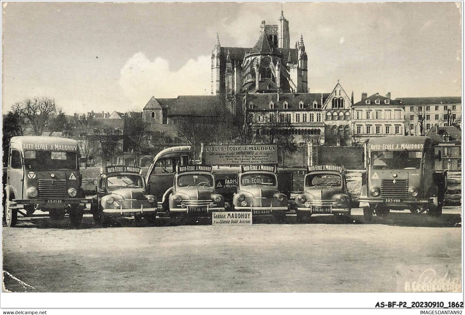 AS#BFP2-89-0932 - AUXERRE - L'auto-école J. Maudhuy - Auxerre