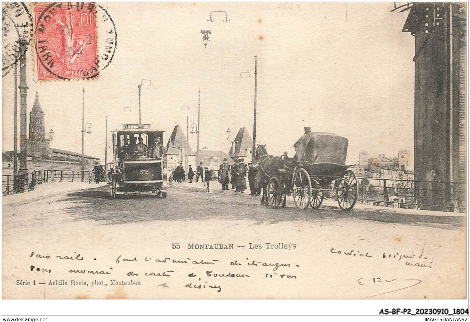 AS#BFP2-82-0903 - MONTAUBAN - Les Trolleys - Montauban
