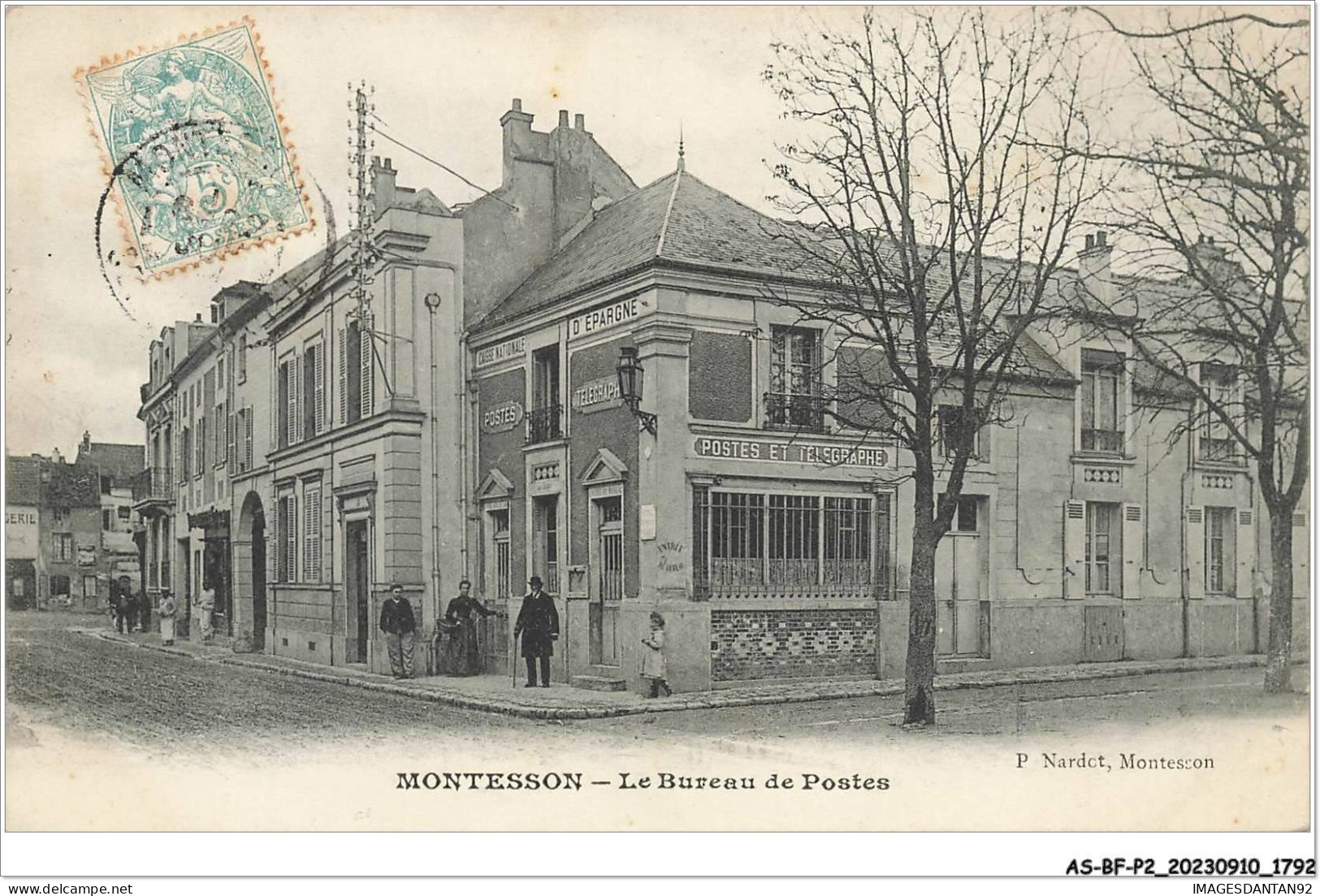 AS#BFP2-78-0897 - MONTESSON - Le Bureau Des Postes - Montesson