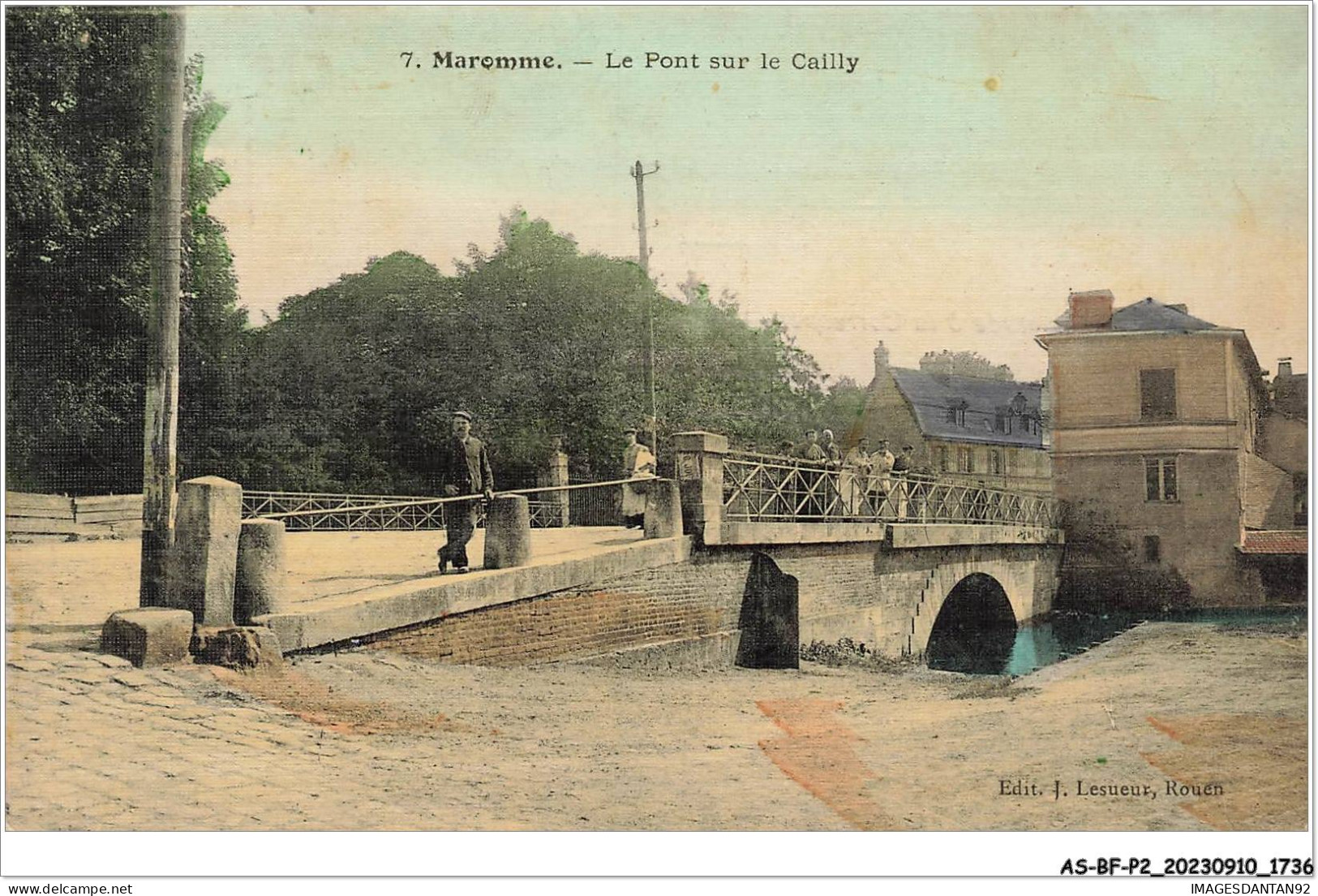 AS#BFP2-76-0869 - MAROMME - Le Pont Sur Le Cailly - Maromme