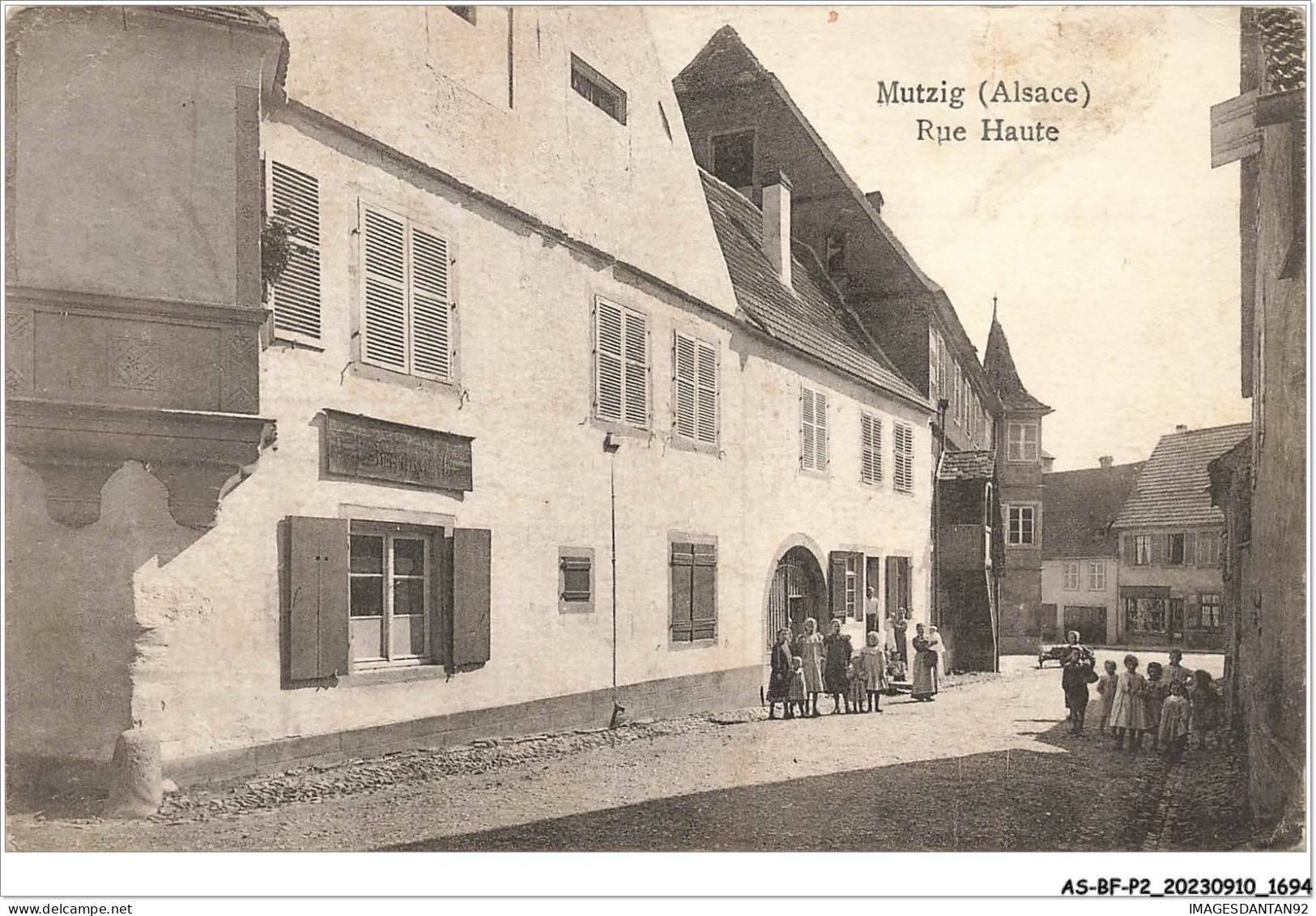 AS#BFP2-67-0848 - MUTZIG - Rue Haute - Mutzig