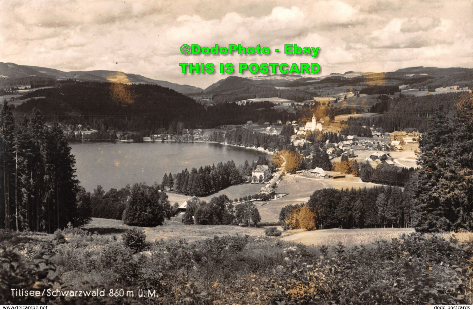 R357696 Titisee. Schwarzwald. Hotel Baren Am Titisee Seit D. J. 1665. Franckh. N - Monde